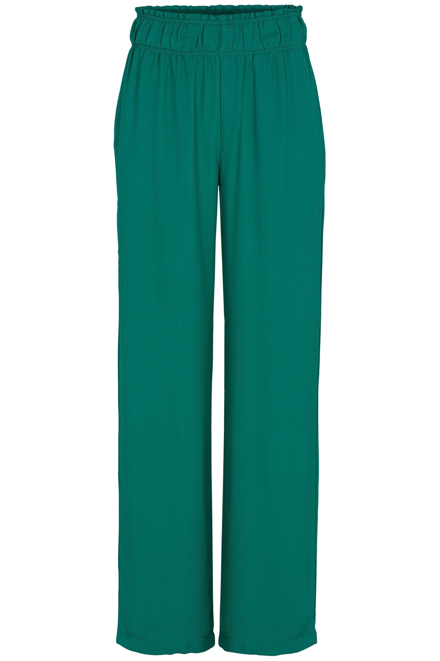 ROBYN SATIN STRIPE PANT EVERGREEN 3