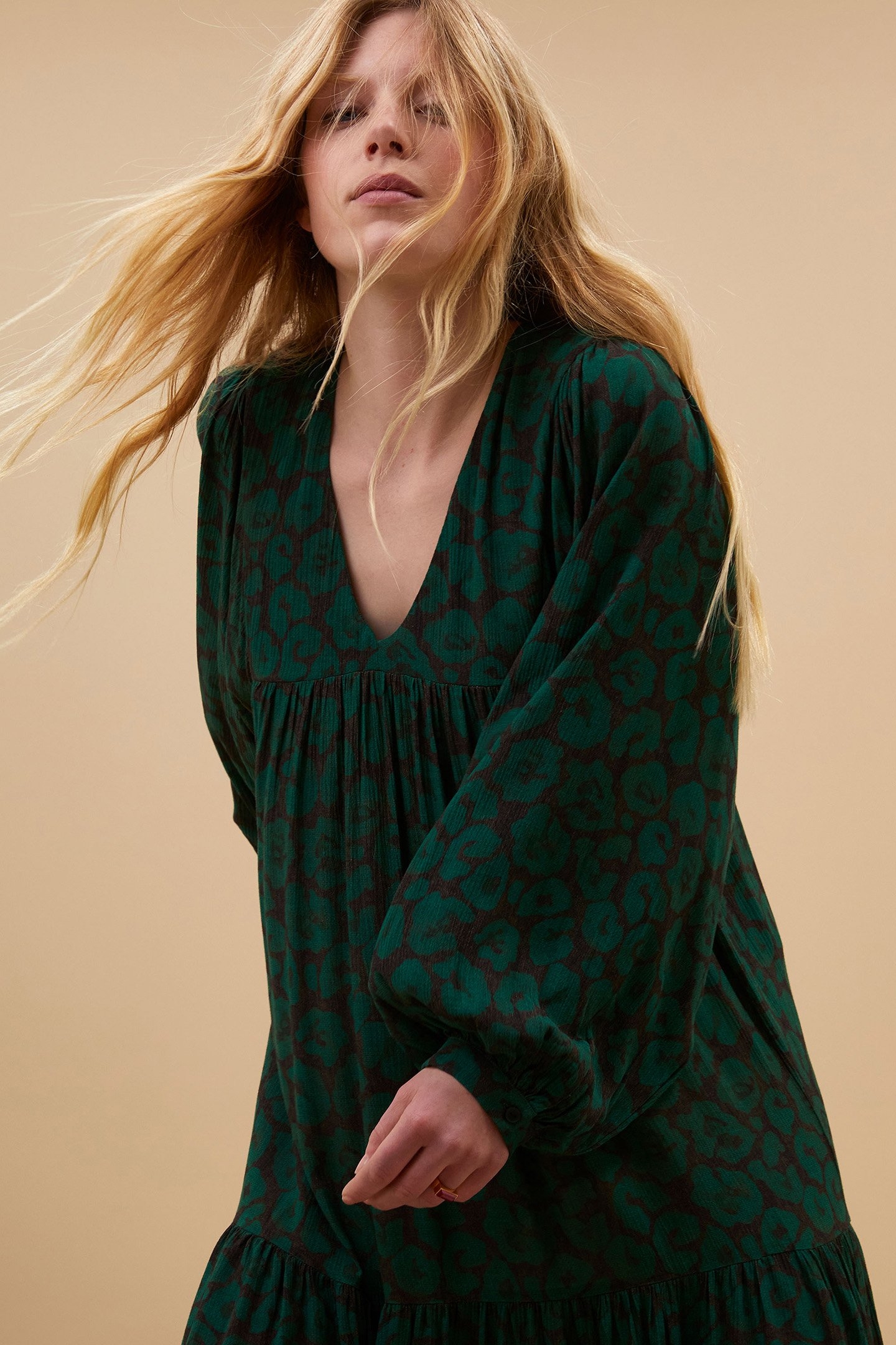 HAYLEY SPOTTED DRESS SPOTTED PRINT 7