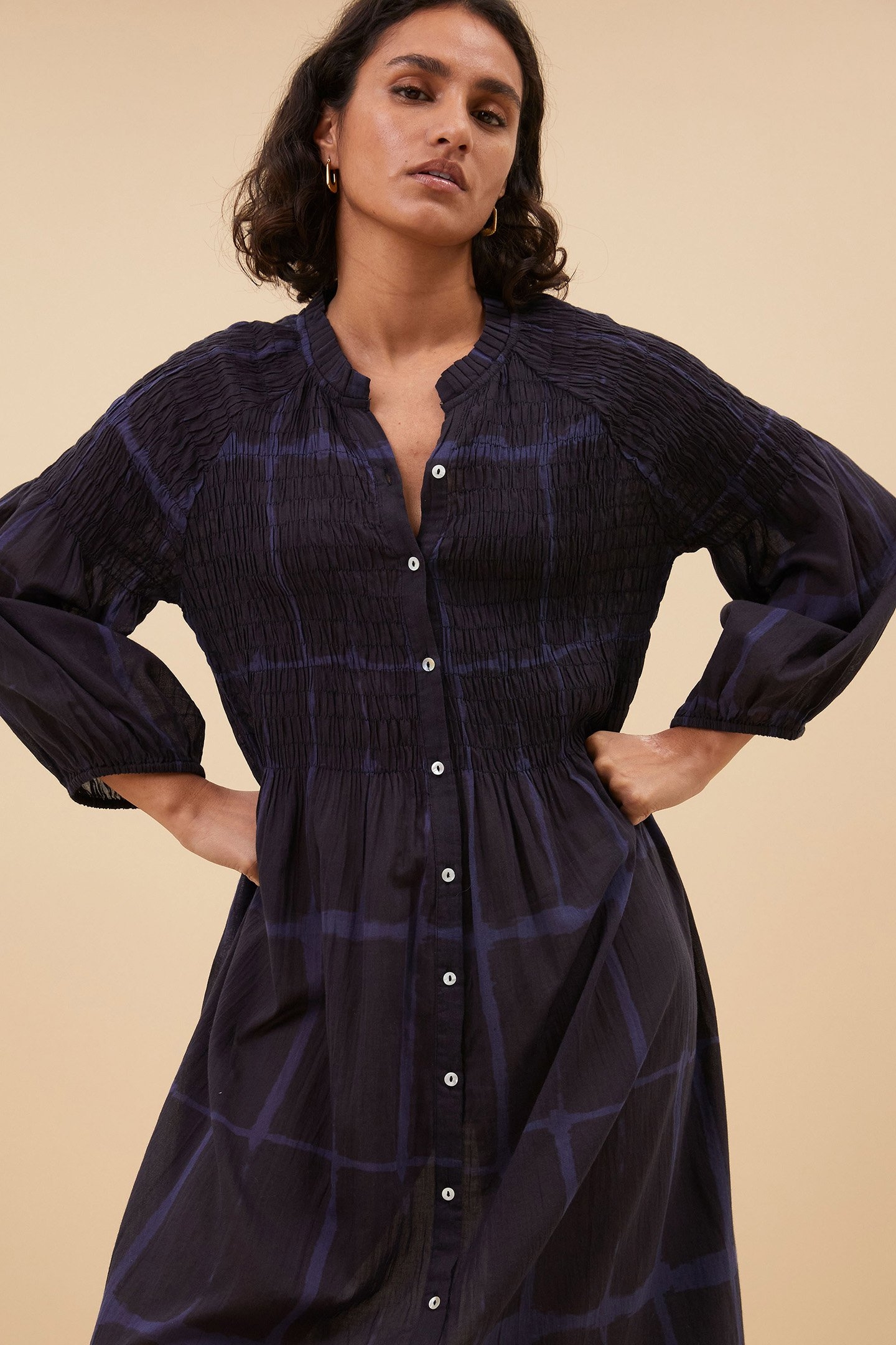 LOULOU SQUARE DRESS SQUARE PRINT 6