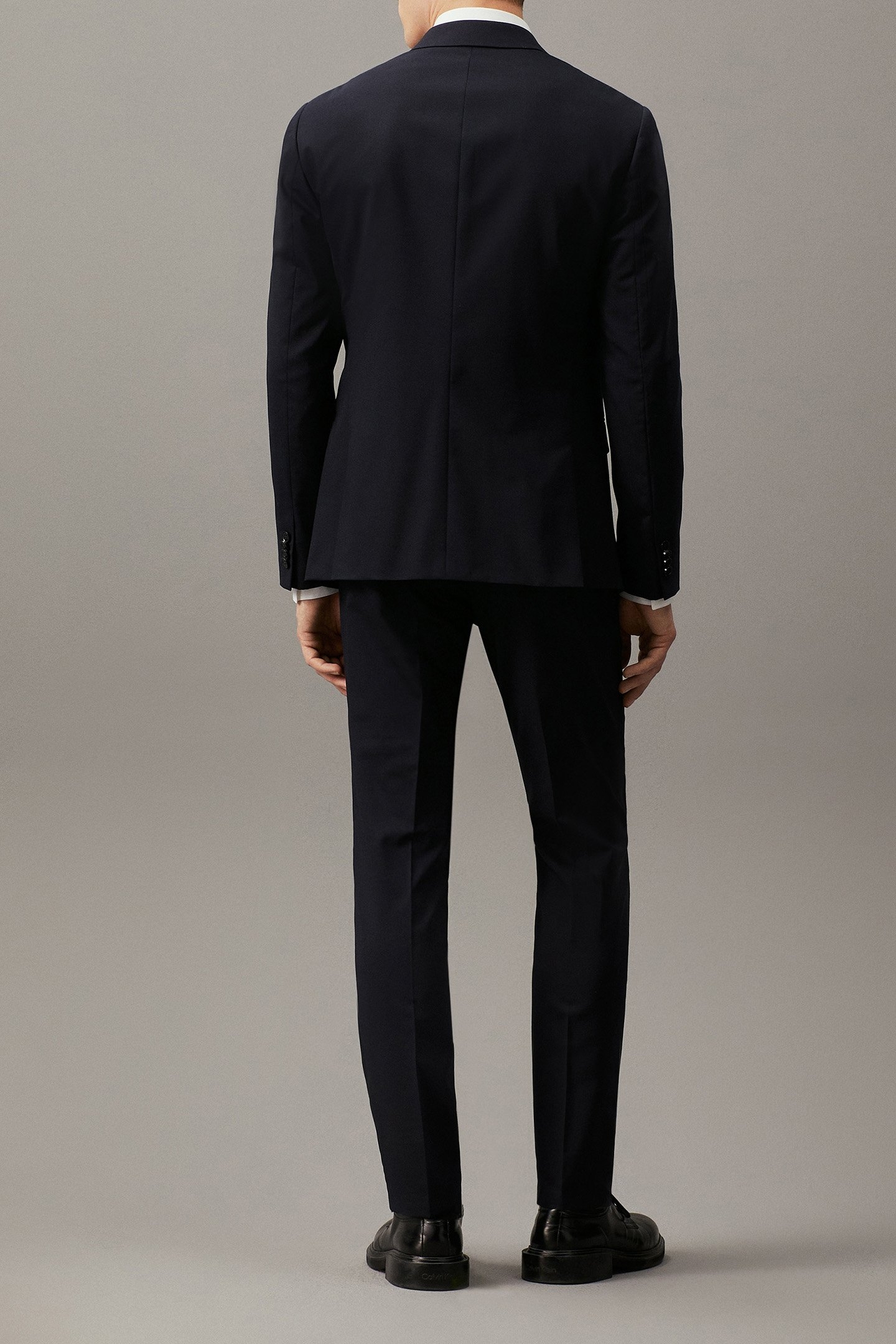 STRETCH WOOL SLIM SU MIDNIGHT NAVY 3