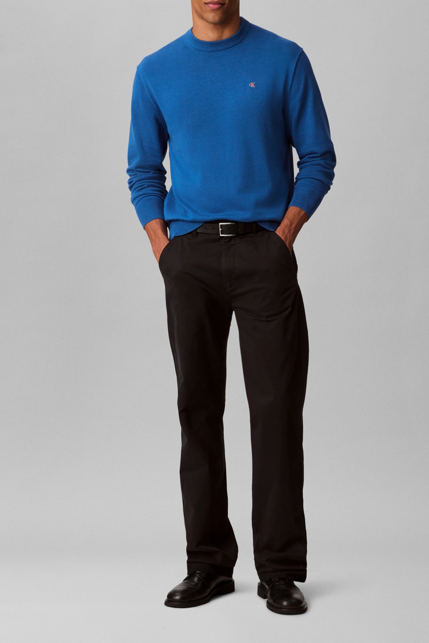 LS COTTON EASY FIT ROYAL LAGOON 3