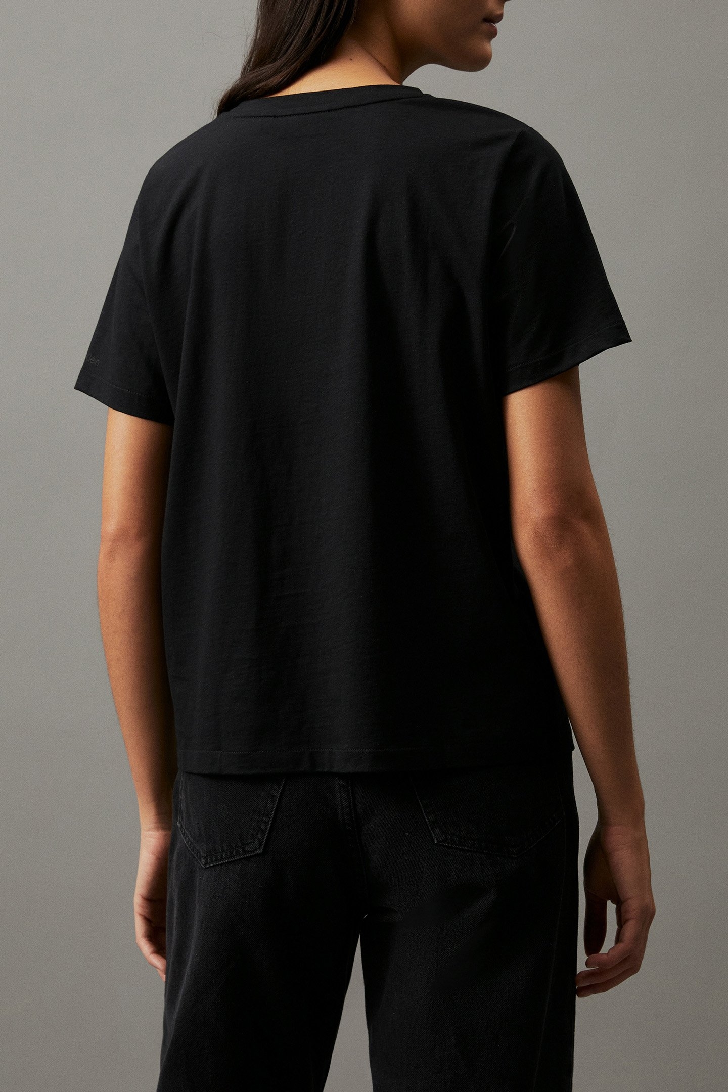 SMOOTH STANDARD FIT T-SHIRT BLACK 2