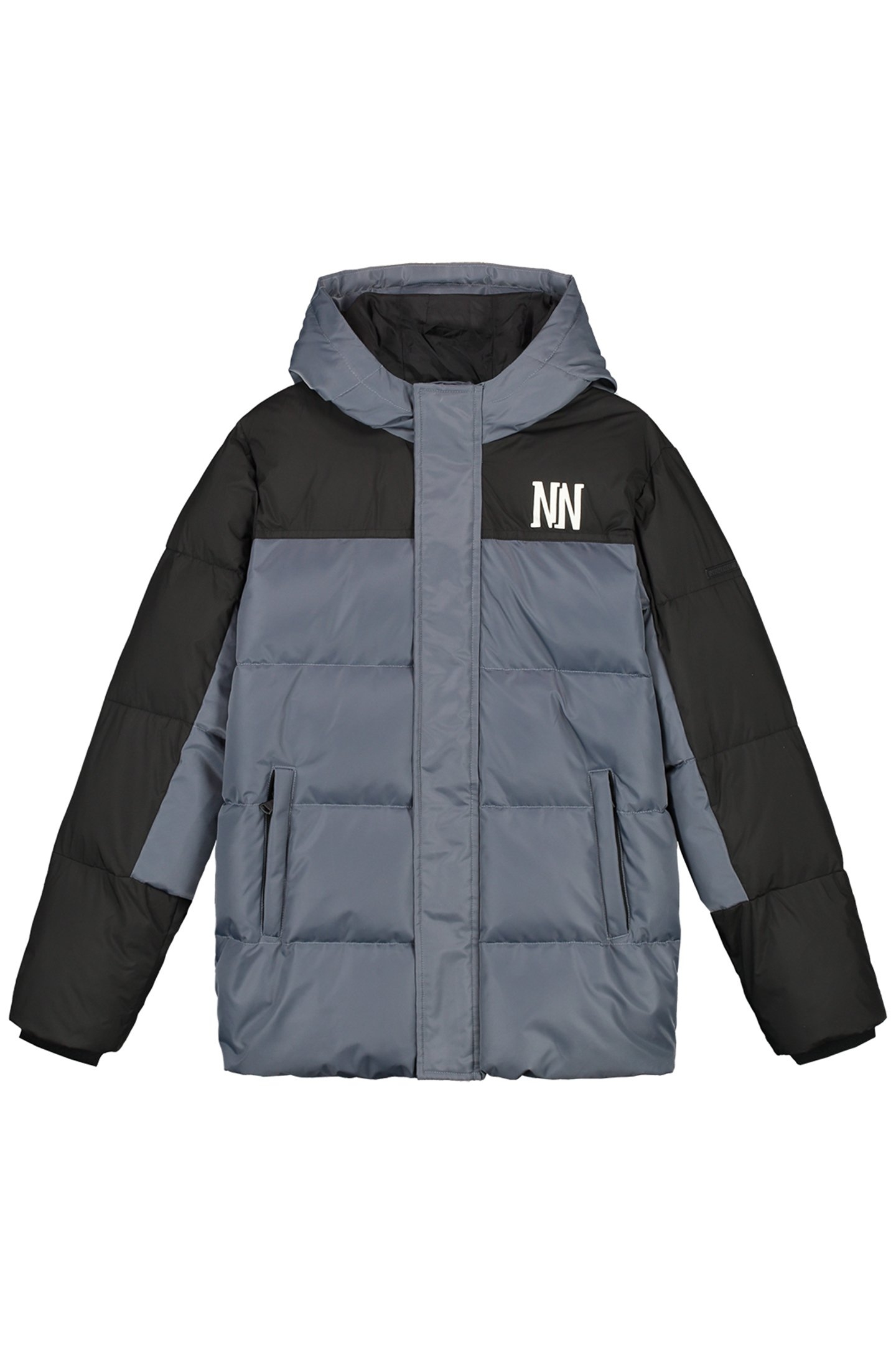 HUXLEE PUFFER JACKET RIGID GREY 2