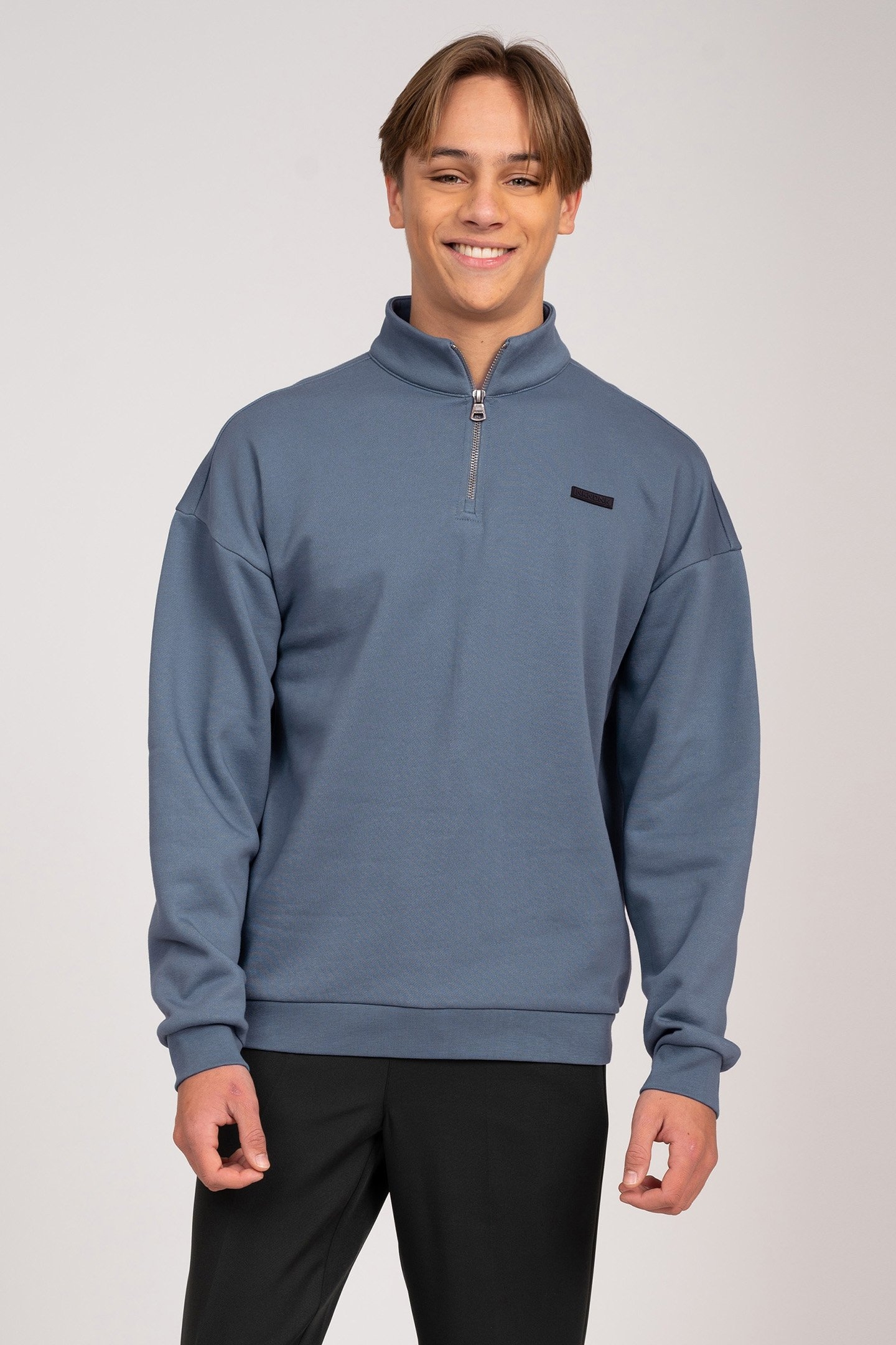 HUGO SWEATSHIRT RIGID GREY 1