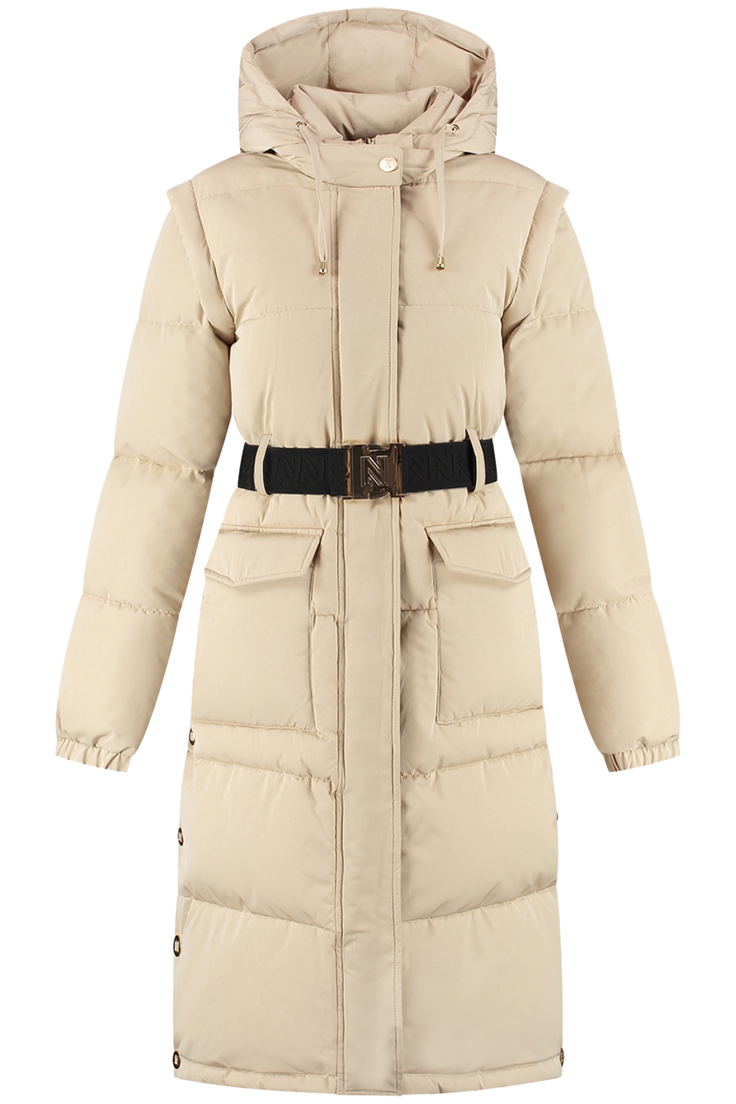 ERDA LONG PUFFER HUMMUS 2