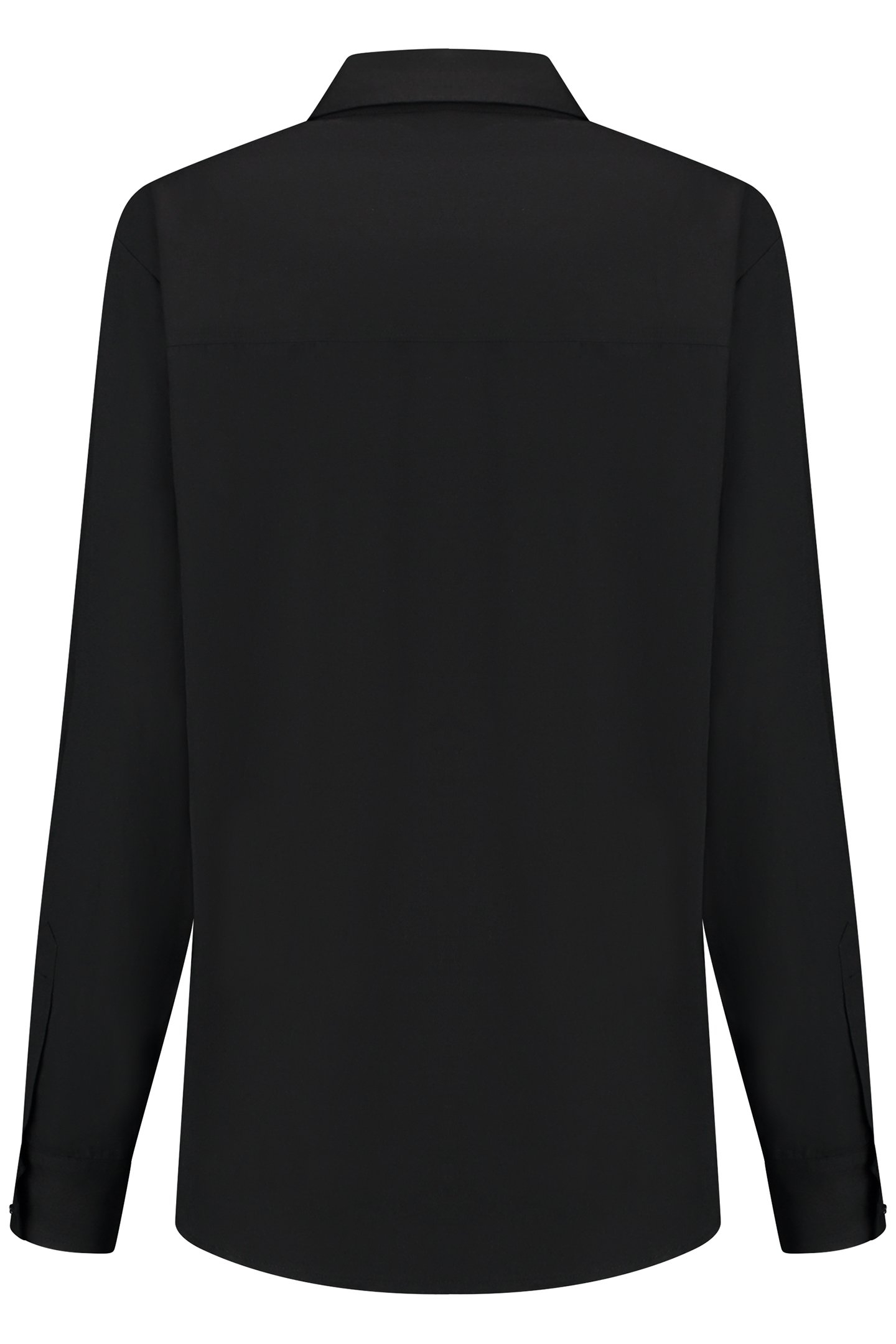 DEJA LACE-UP BLOUSE BLACK 2