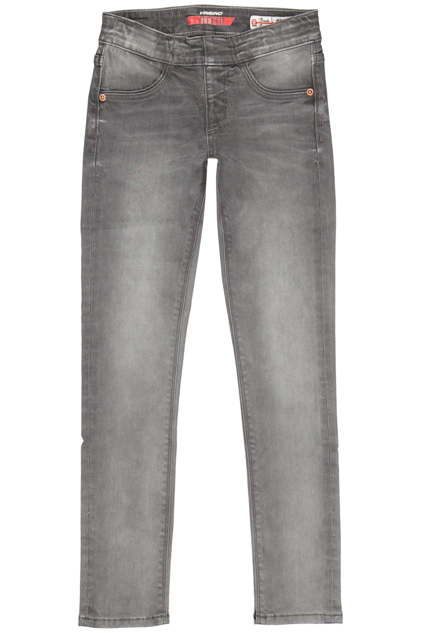 GIRL'S BRACHA TREGGING/JEGGING MID GREY 1