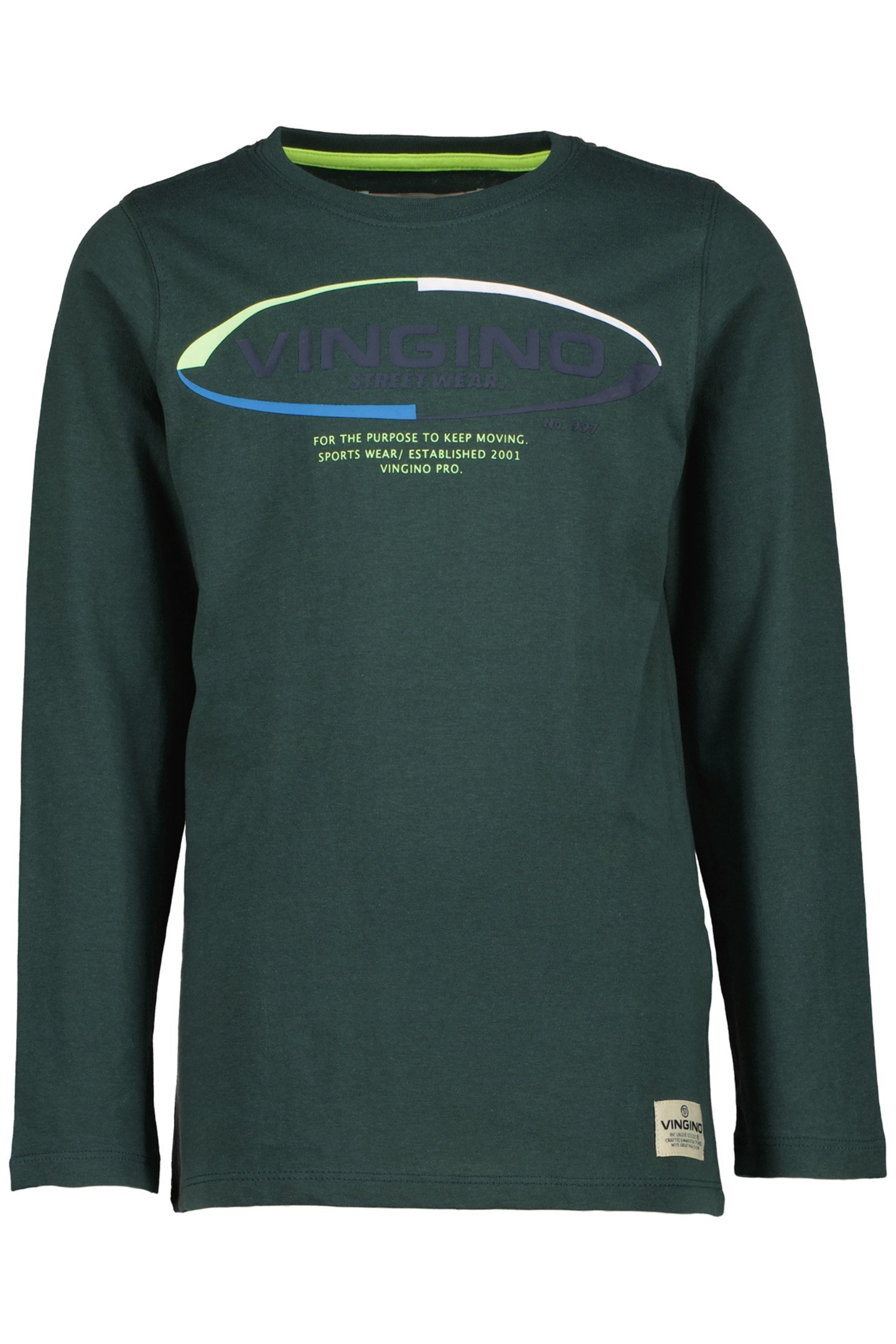 BOY'S JAESON T-SHIRT STEEL GREEN 1