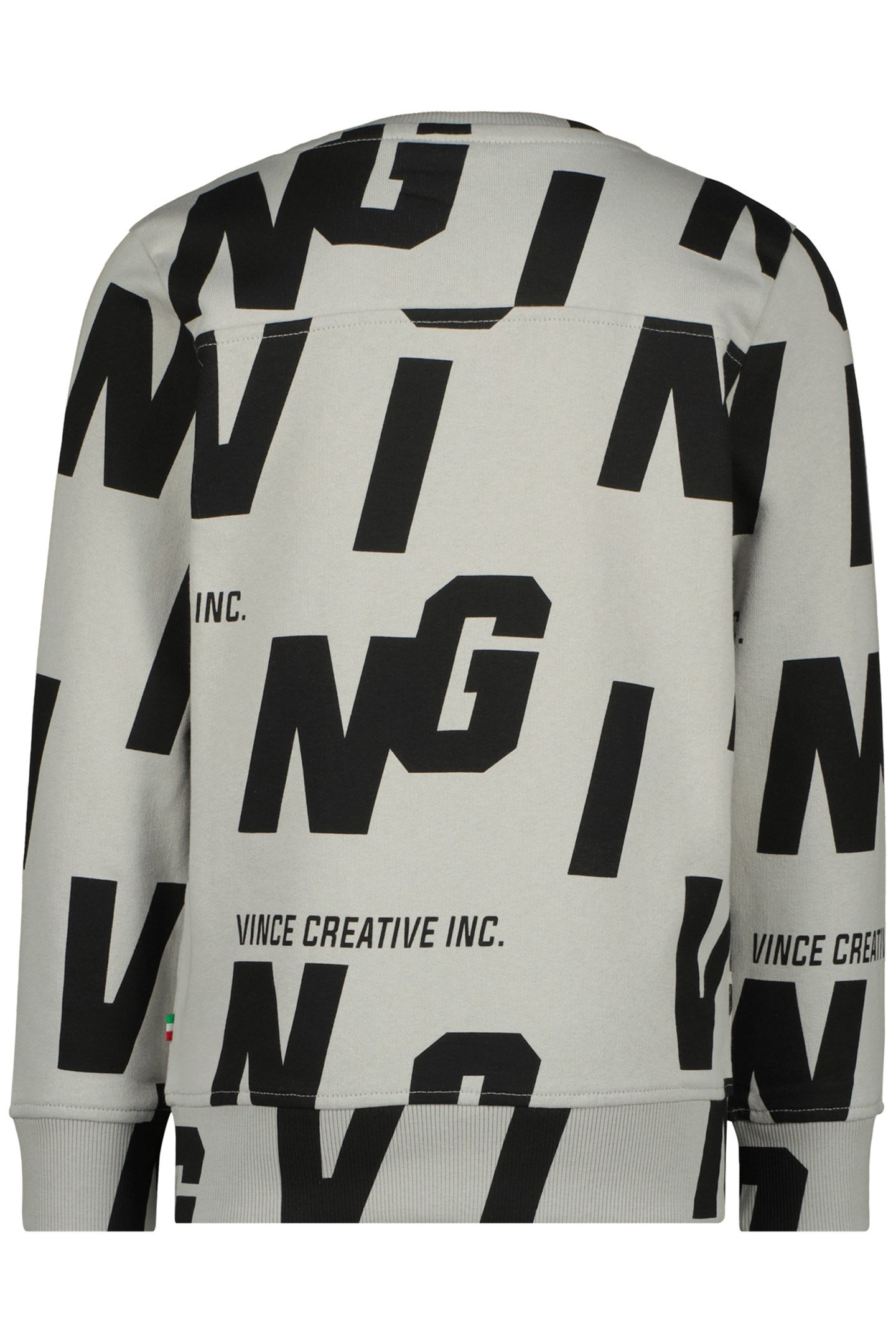 BOY'S NYLO SWEATER SMOKE GREY 2