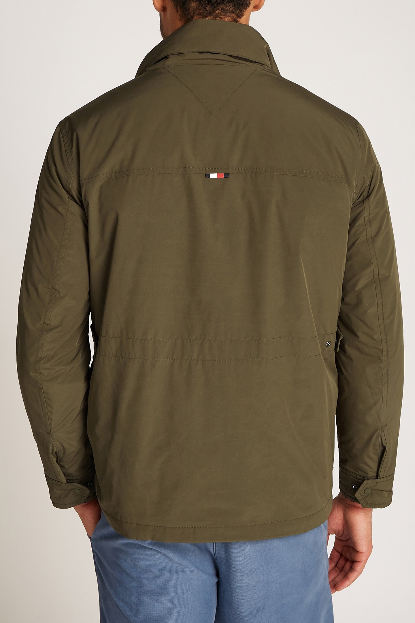 LW PACKABLE FIELD JACKET SLIM FIT ARMY GREEN 2