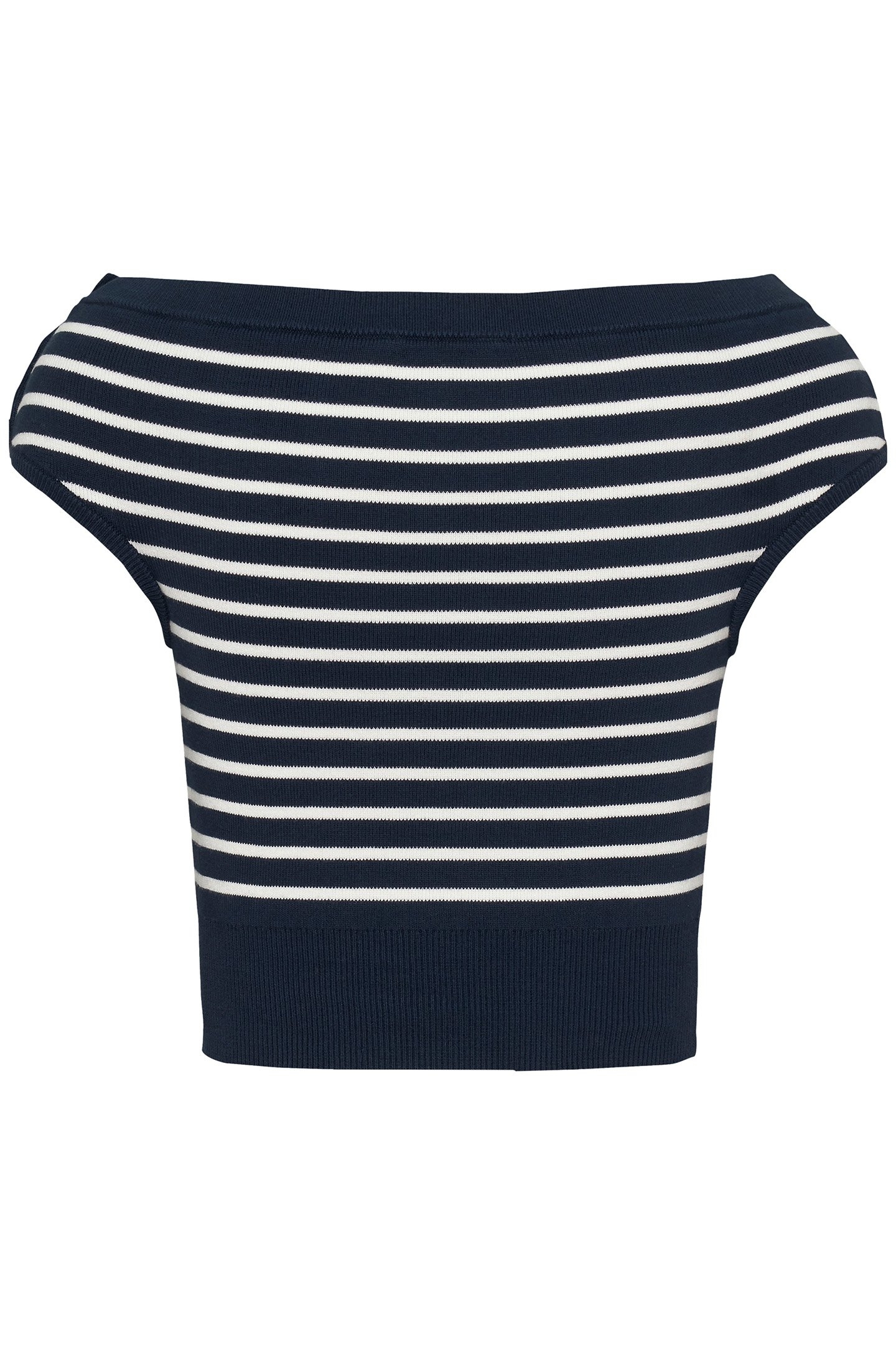 TJW RELAXED FIT OFF SHOULDER T-SHIRT DARK NIGHT NAVY 5