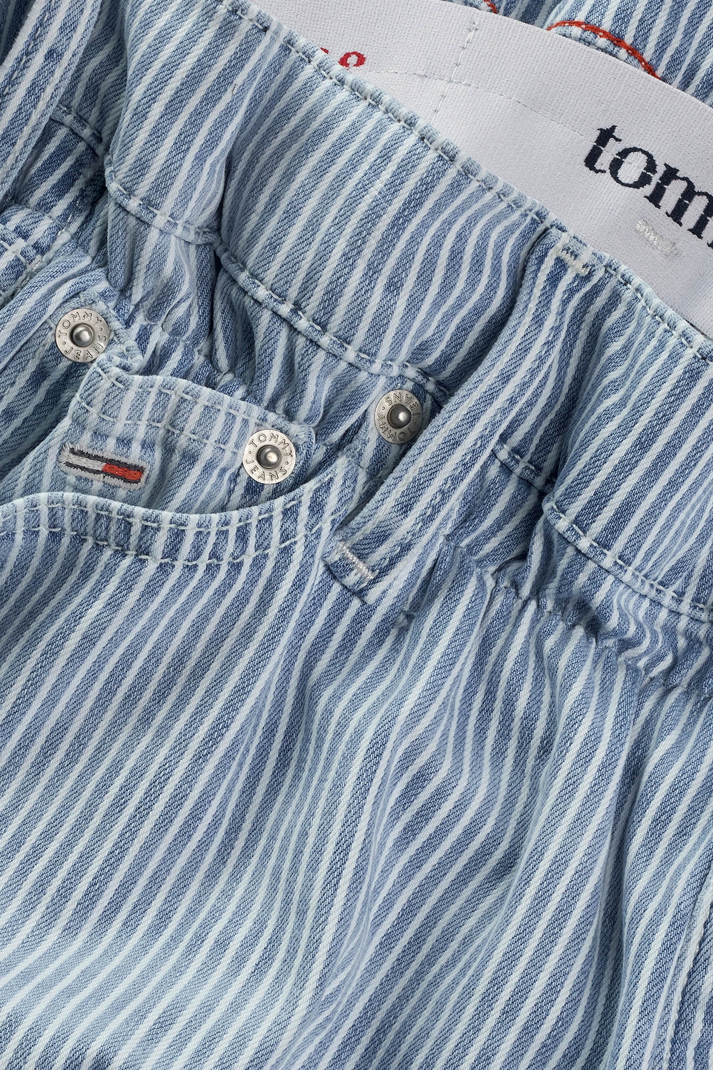 PAPERBAG SHORT REGULAR FIT EXTRA SHORT DENIM - BLUE 7