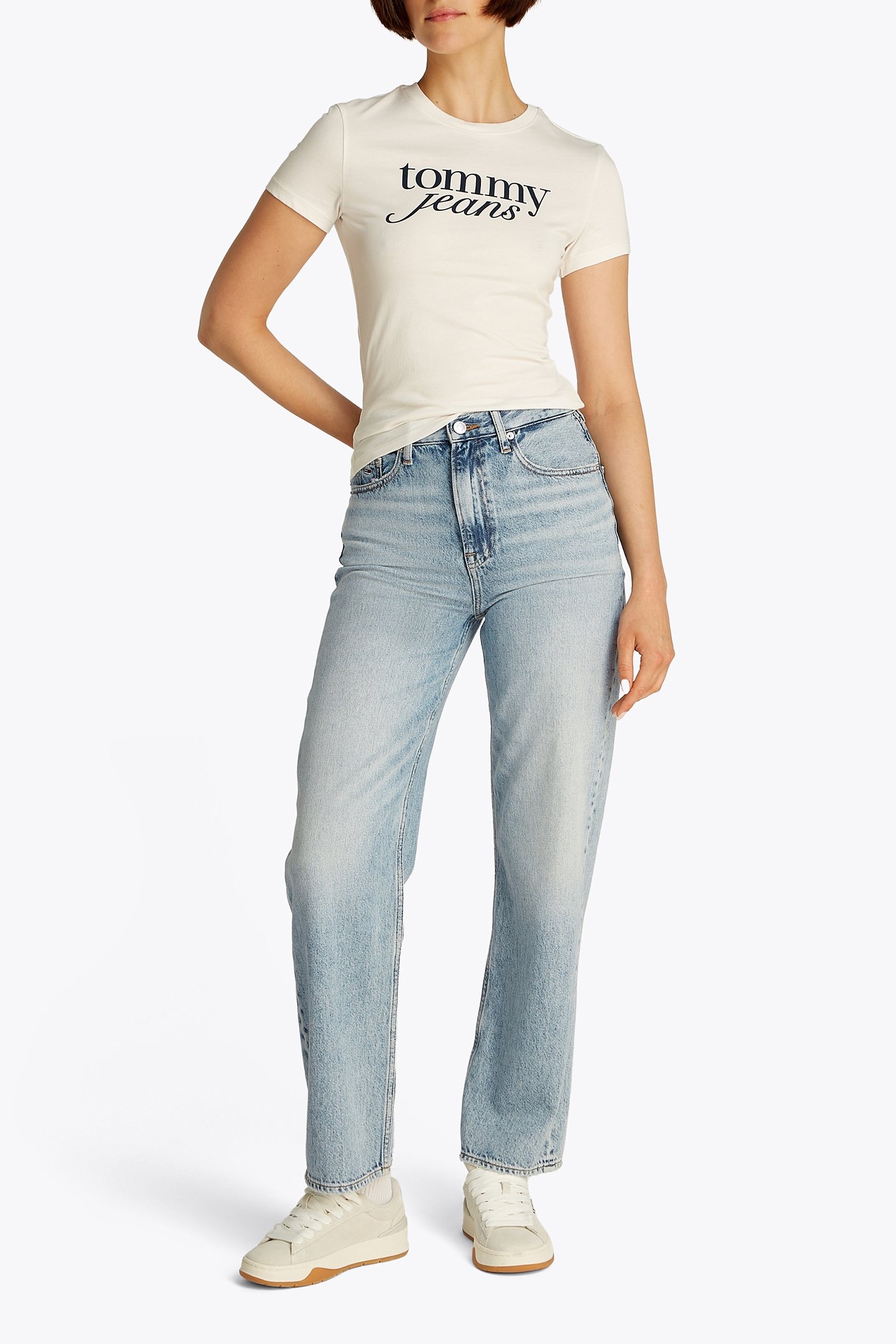 LAYLA REGULAR FIT STRAIGHT LEG JEANS LIGHT BLUE 2