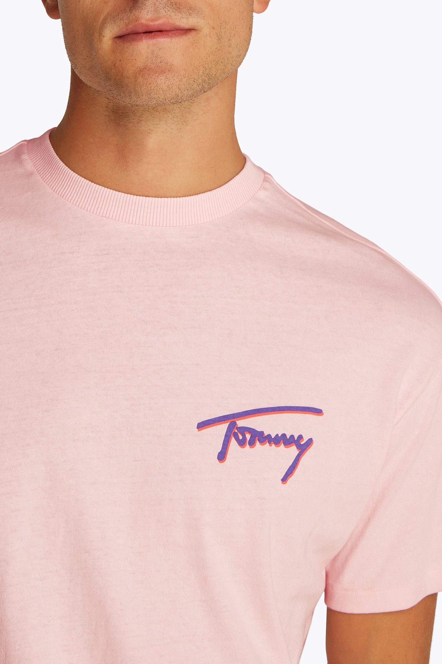 TJM RLX FADED GRAPHIC STANDARD FIT T-SHIRT PRECIOUS PINK 6