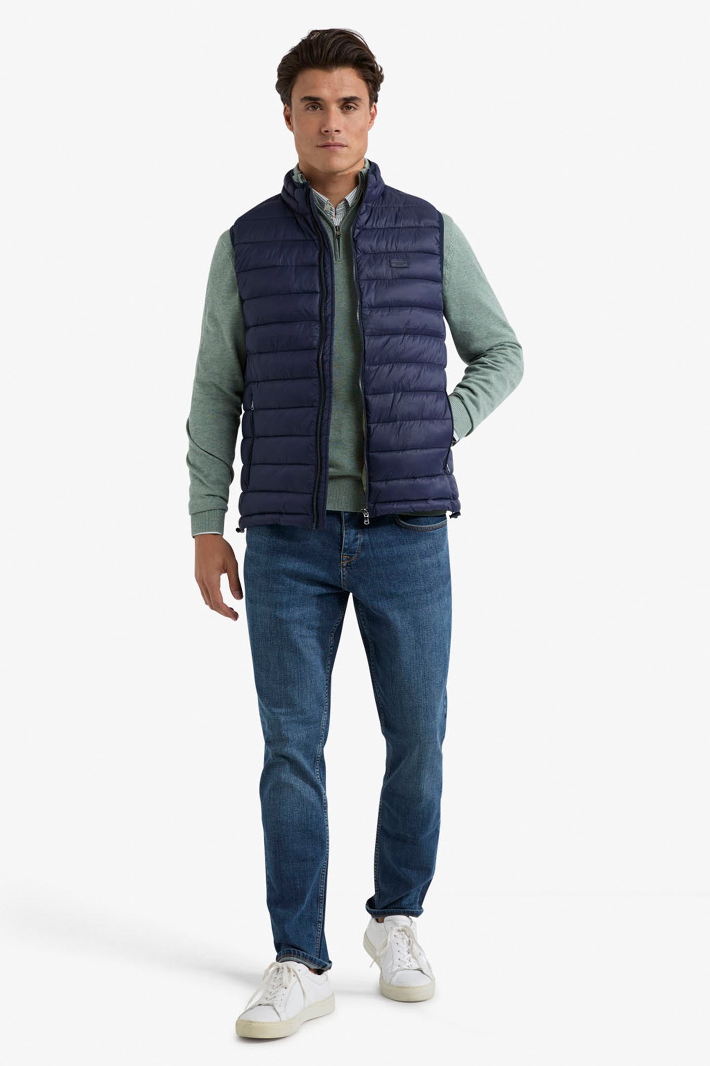 LIGHT WEIGHT BODYWARMER NAVY 2