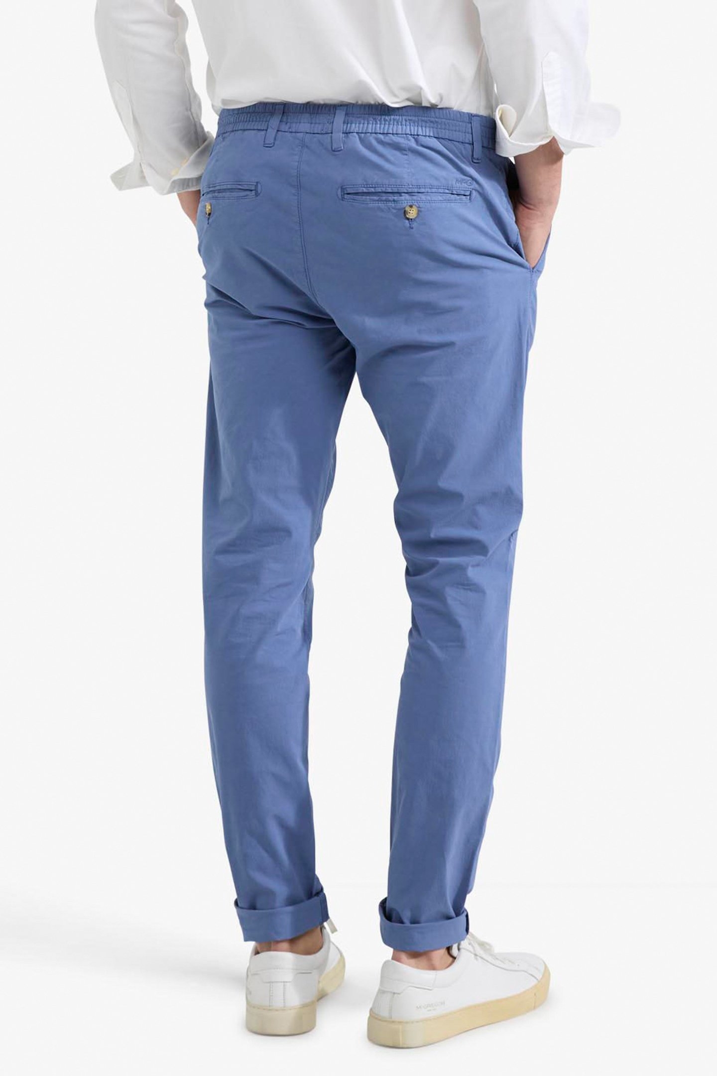 MF CHINO SUMMER POPLIN VINTAGE BLUE 2