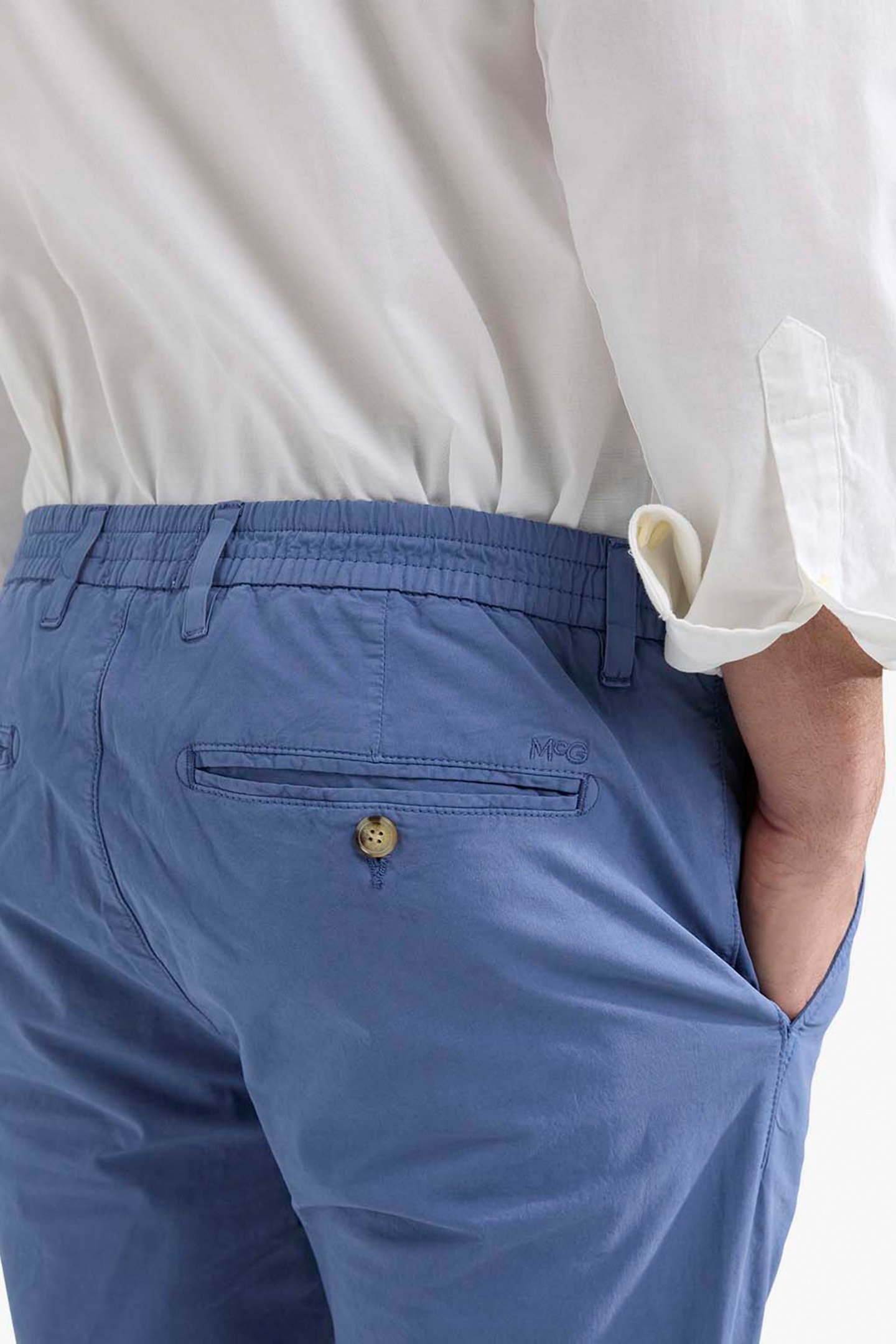 MF CHINO SUMMER POPLIN VINTAGE BLUE 5