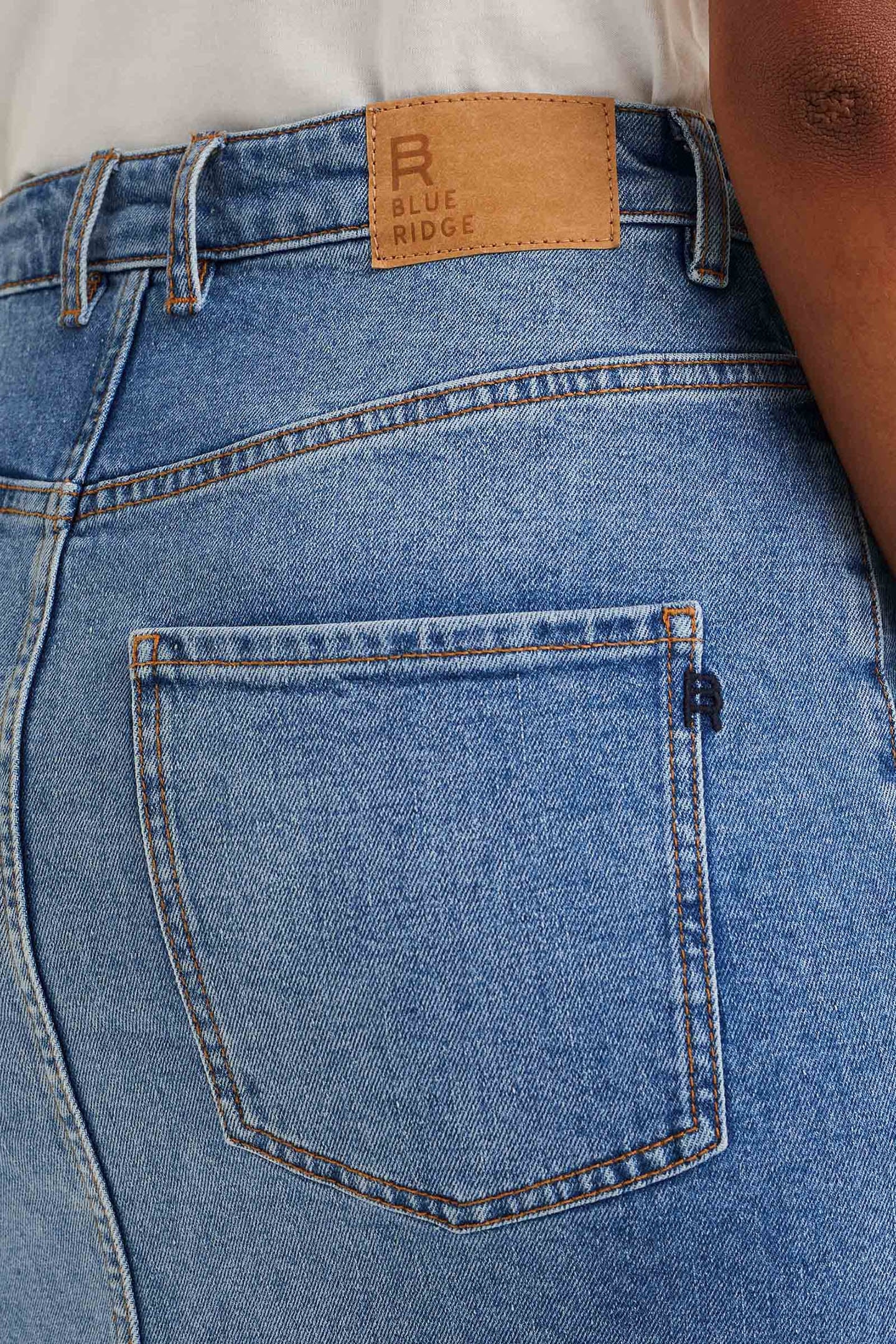 SKIRT MEDIUM LENGTH DARK BLUE 6