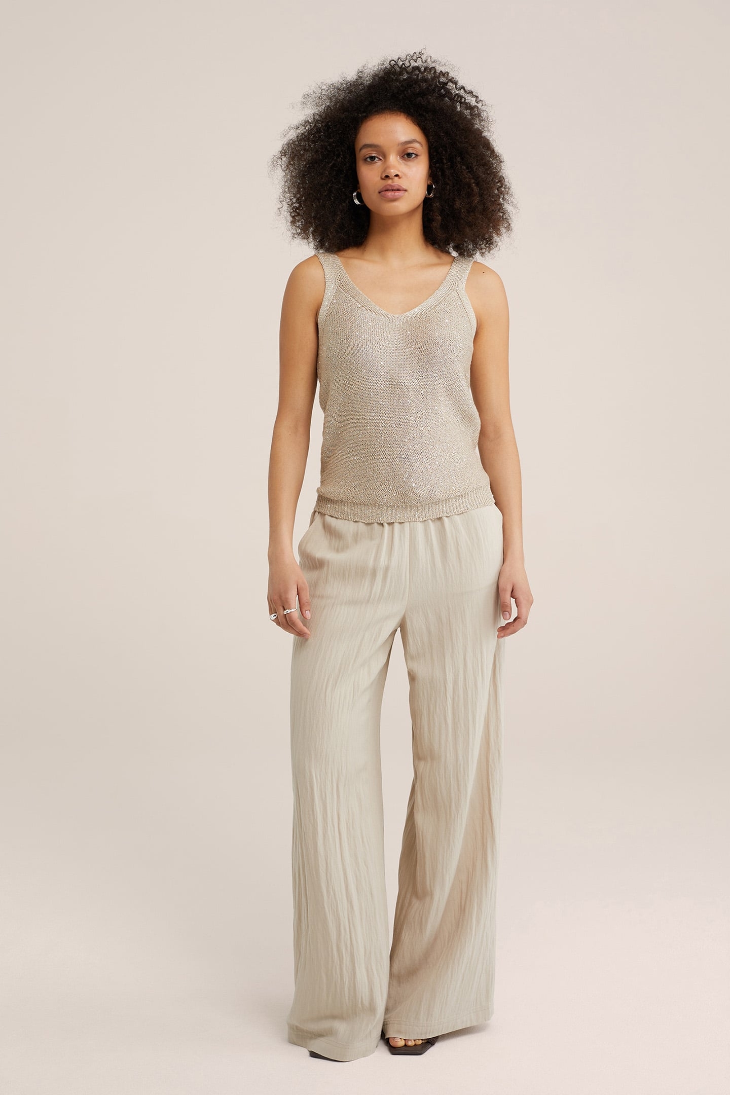 KNITTED PULLOVER BEIGE 3