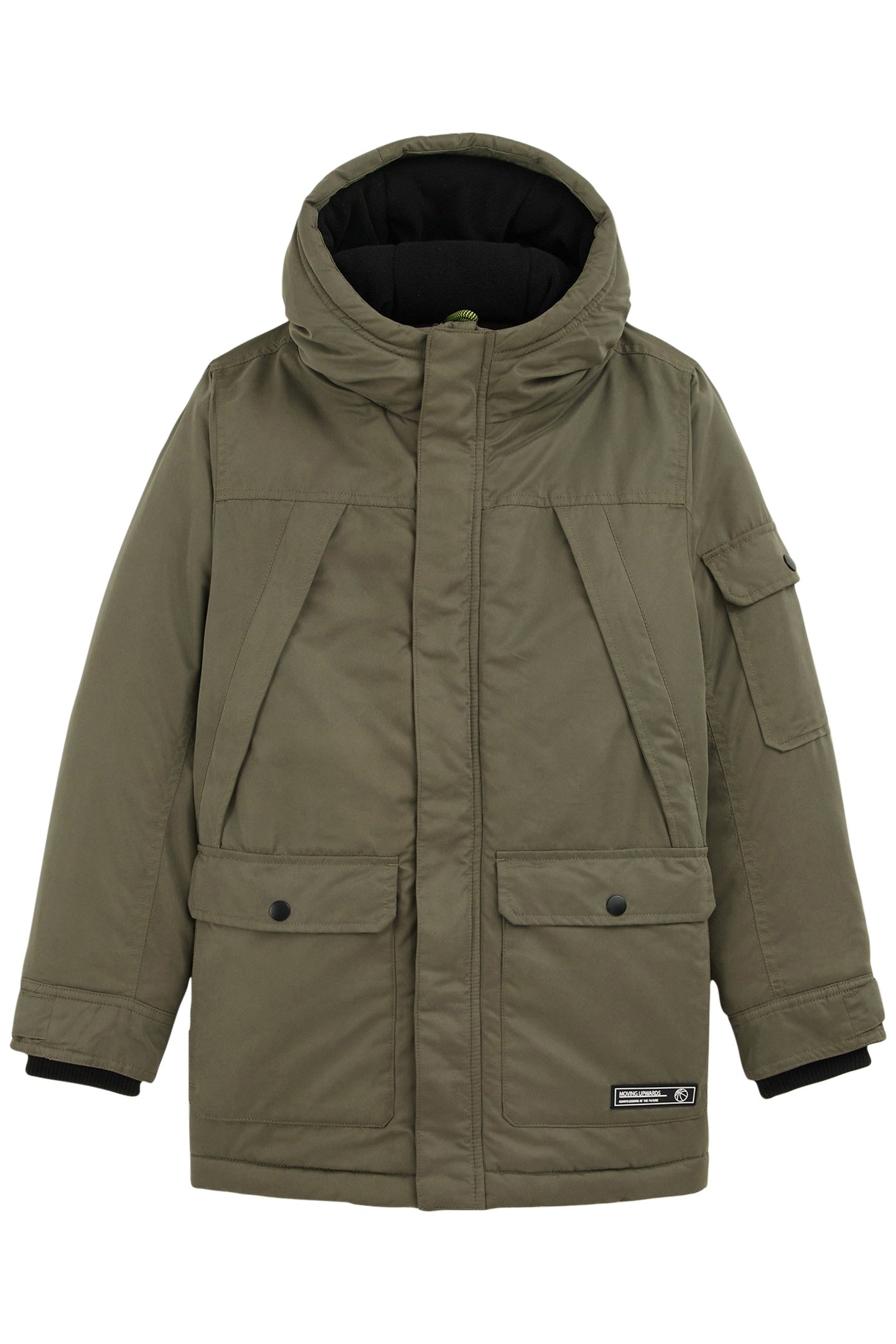 JACKET LONG LENGTH ARMY GREEN 3