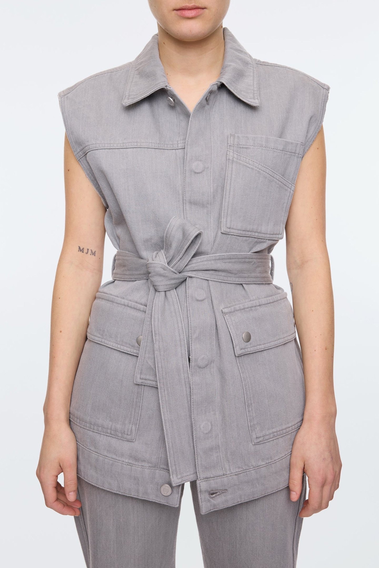 GRAY CLAY JACKET GREY DENIM 1