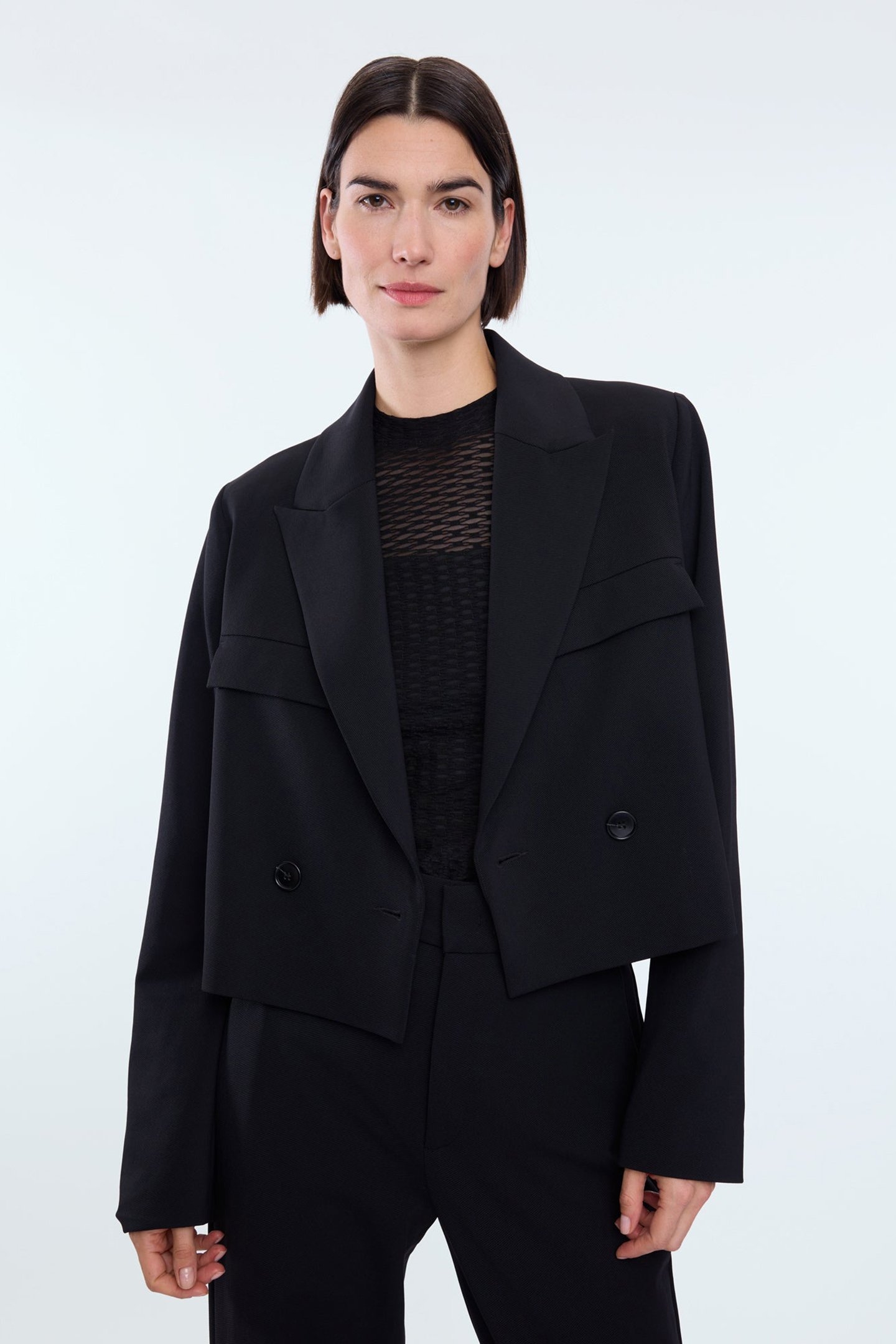 COLBERT BIG TWILL JACKET BLACK 1