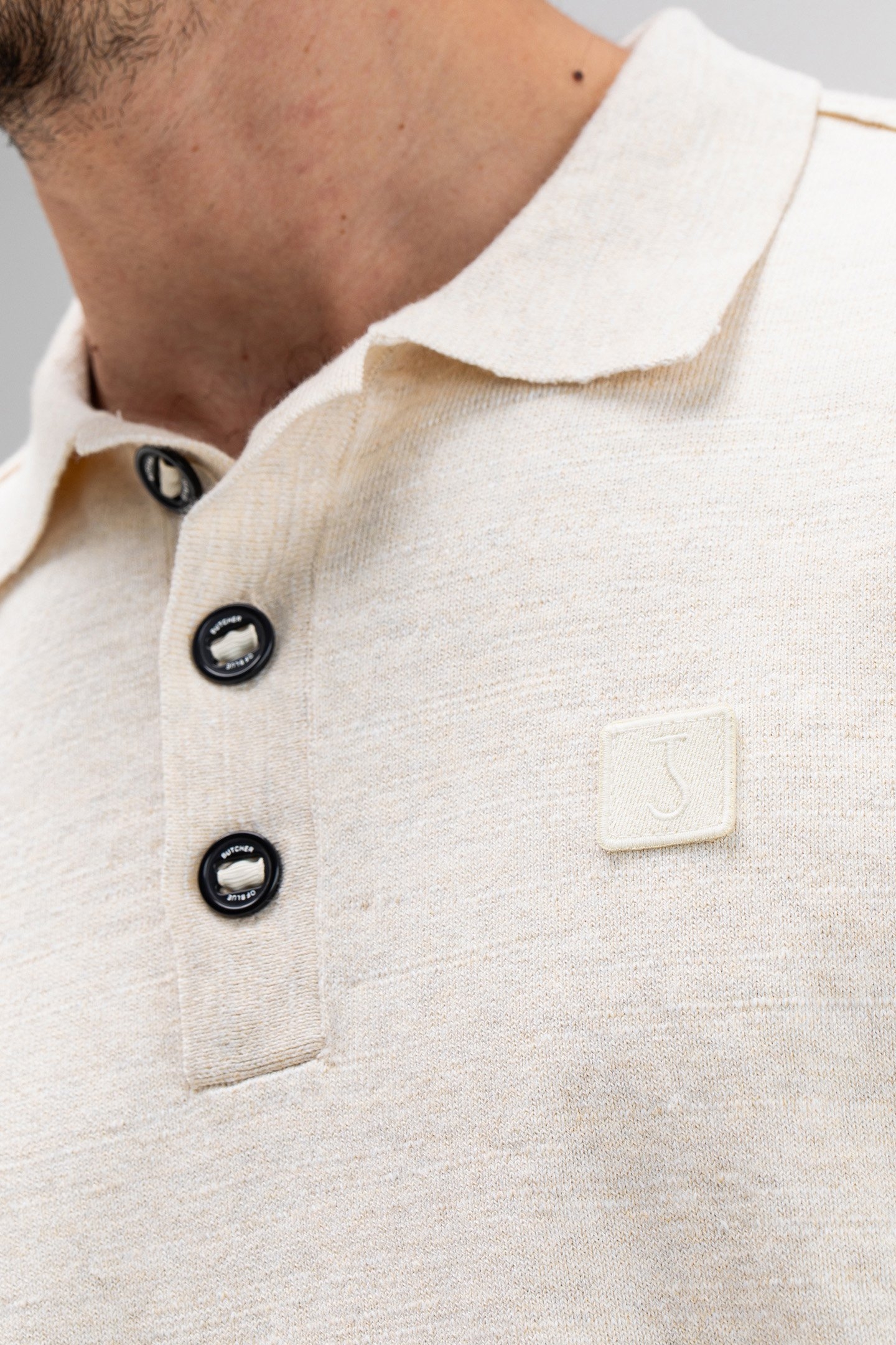 LT CLIFDEN POLO BEIGE GREY 5