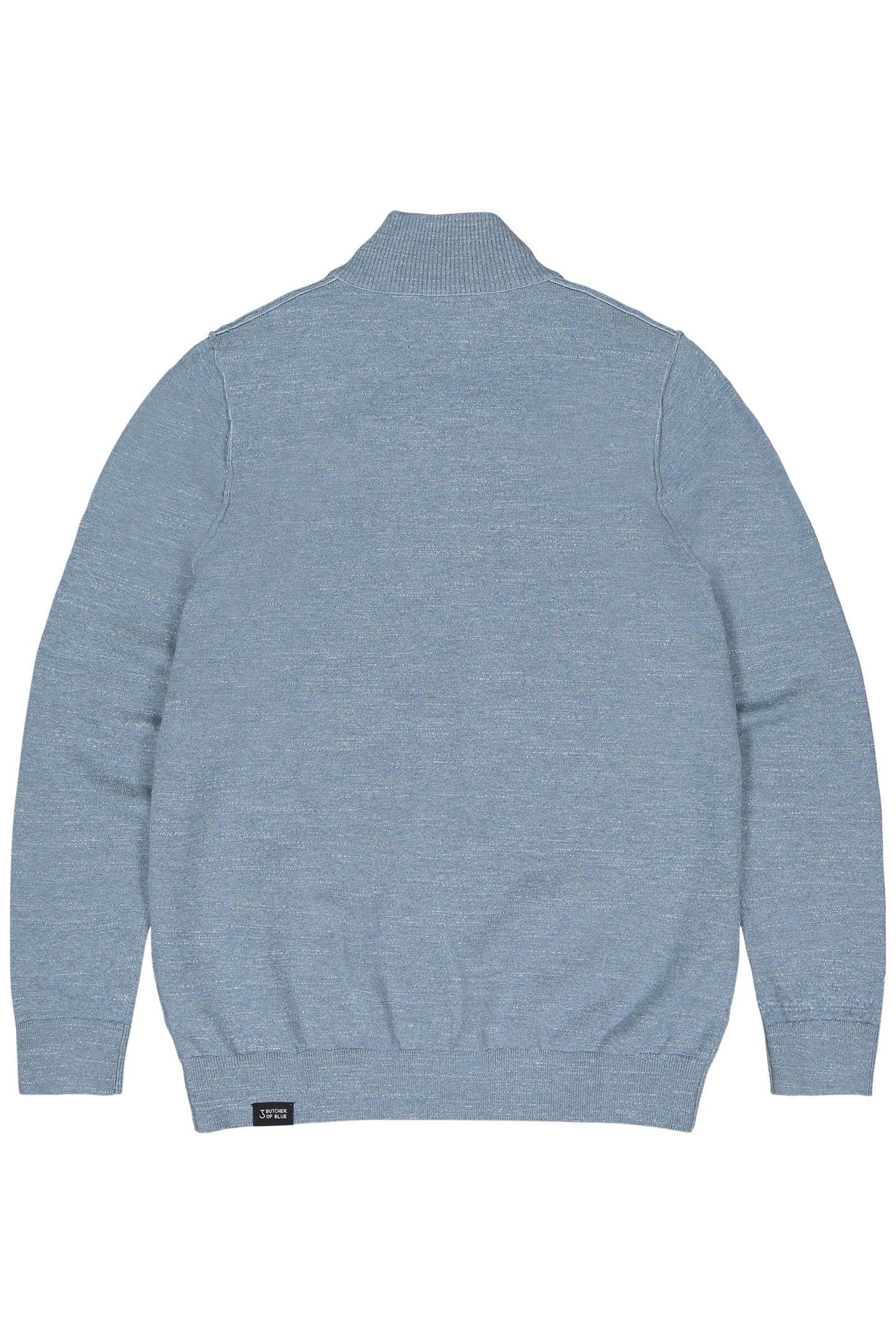 LT CLIFDEN HALF ZIP LAGOON BLUE 4