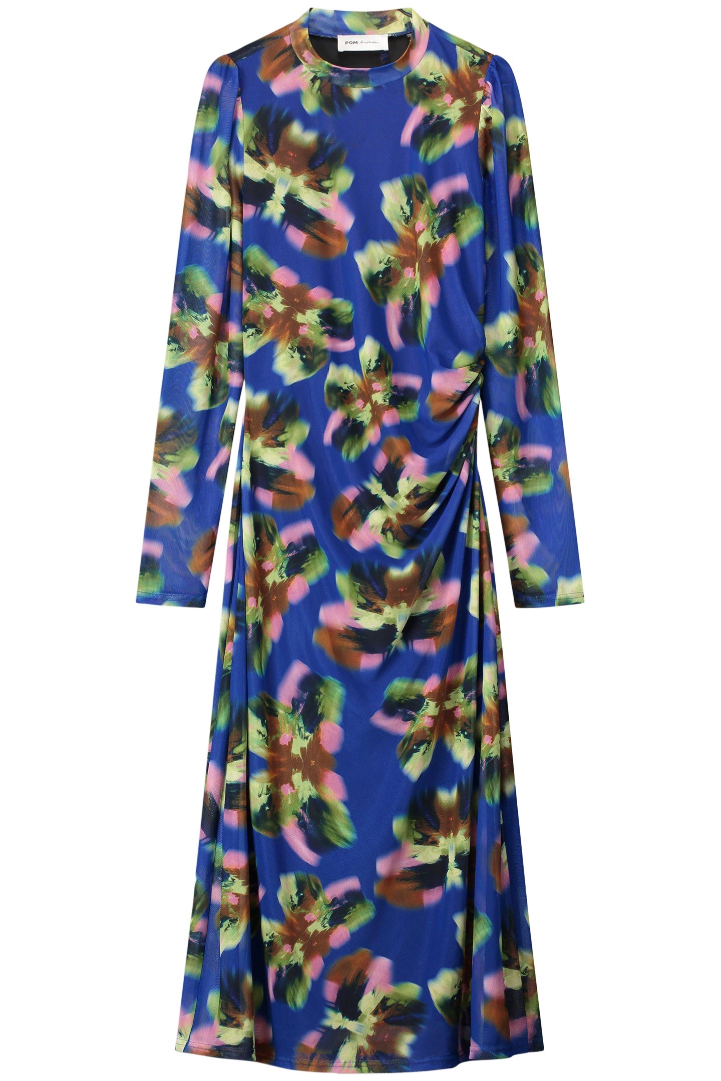 DRESS - BUTTERFLY BLUE MESH 3