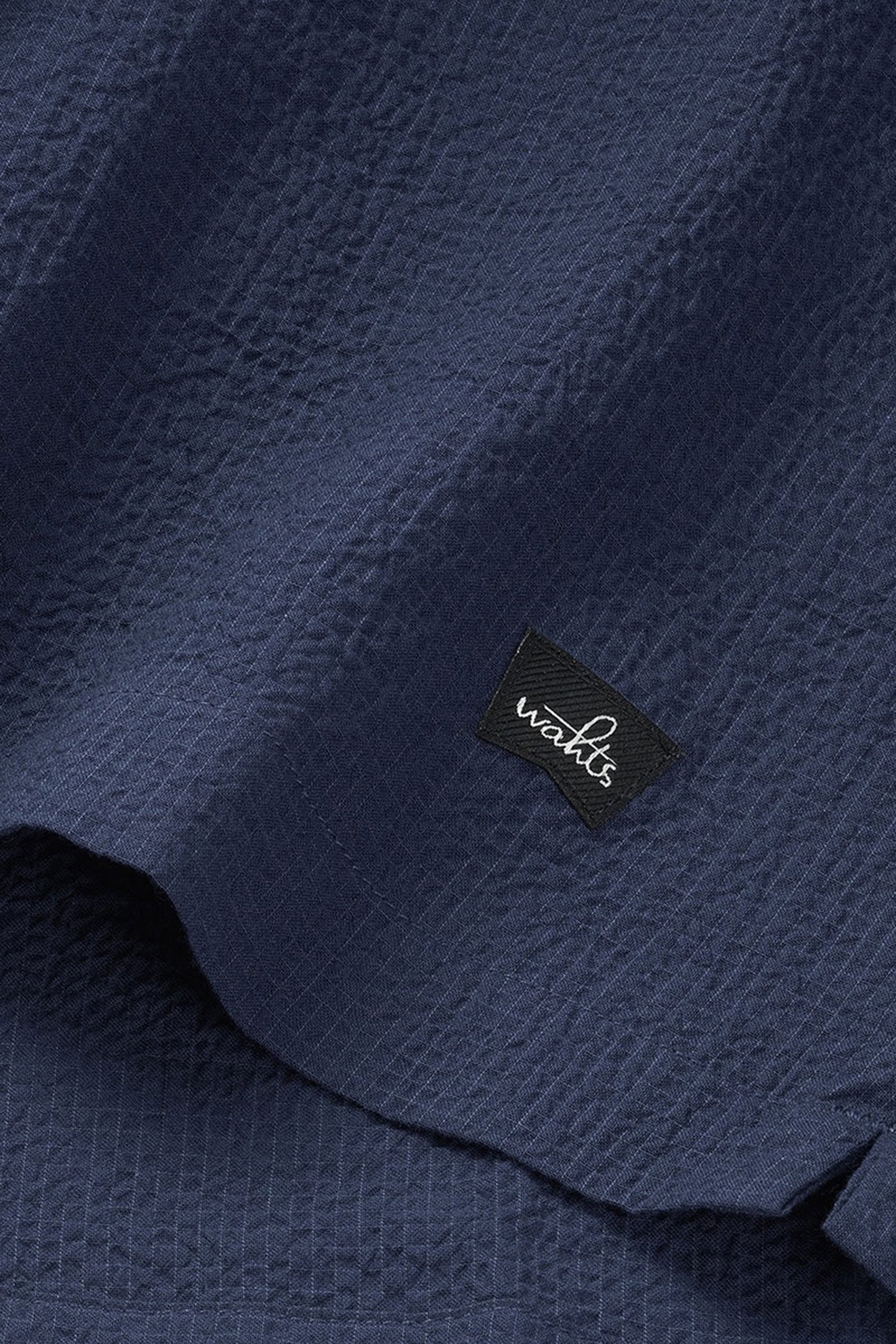 COOKE | STRETCH SEERSUCKER SHIRT NAVY BLUE 5