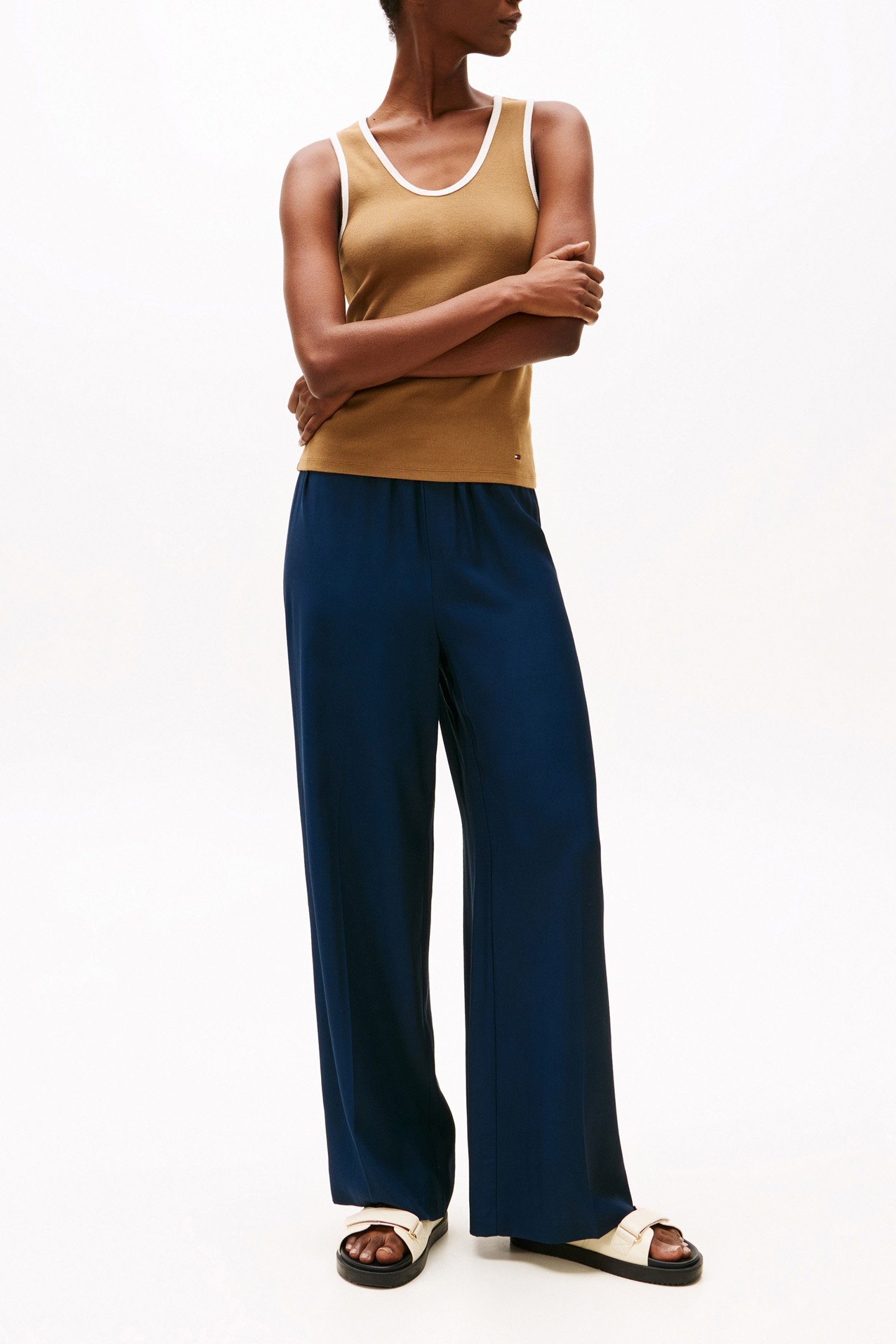 LOOSE FIT JOGPANTS DARK NIGHT NAVY BLUE 2