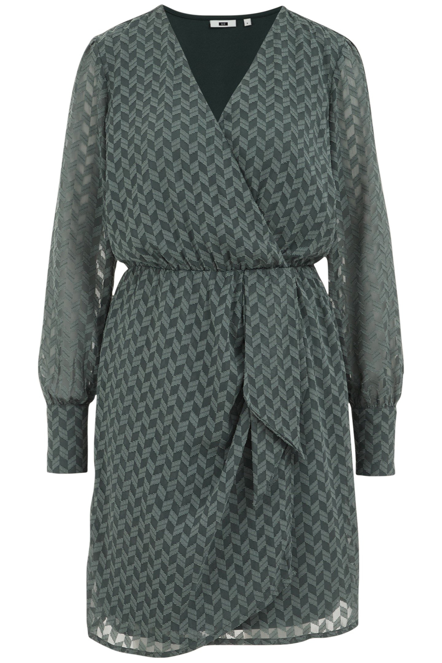 DRESS SHORT GREYISH GREEN 4