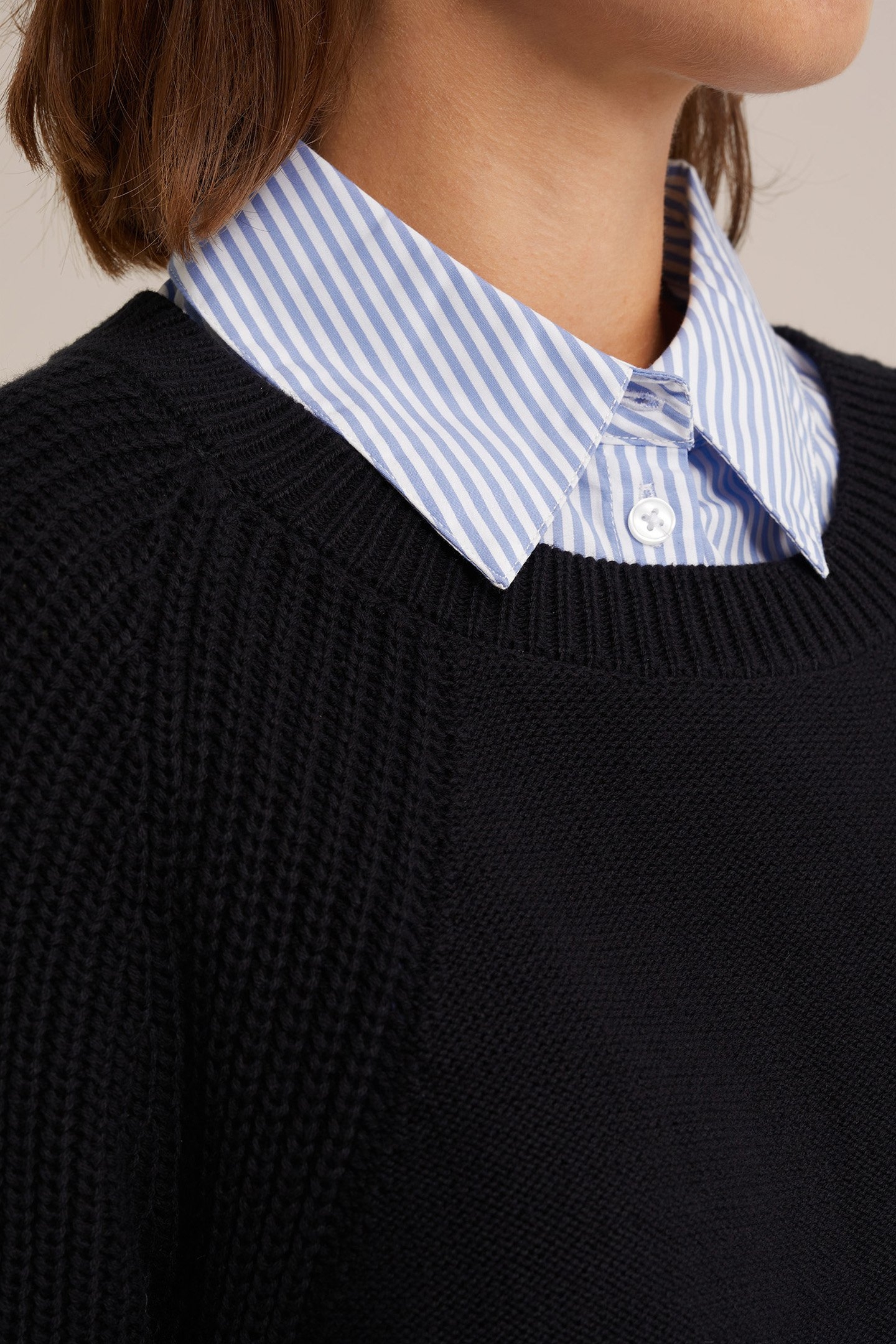 KNITTED PULLOVER BLACK 5