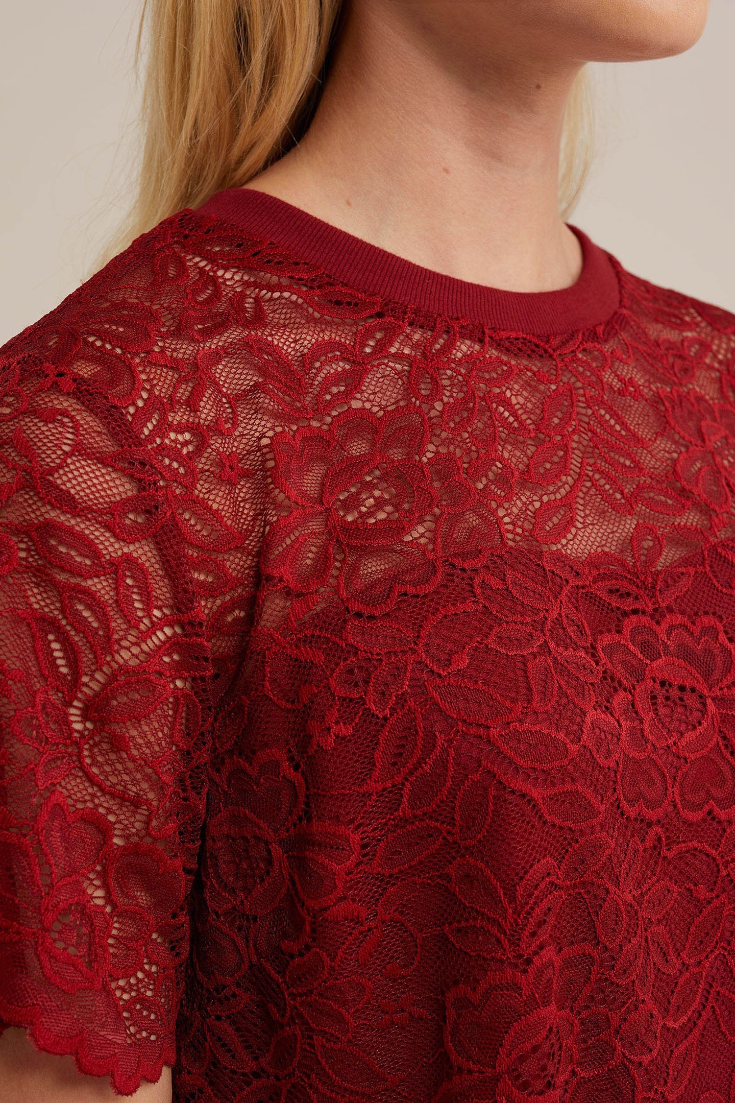 T-SHIRT BURGUNDY RED 5