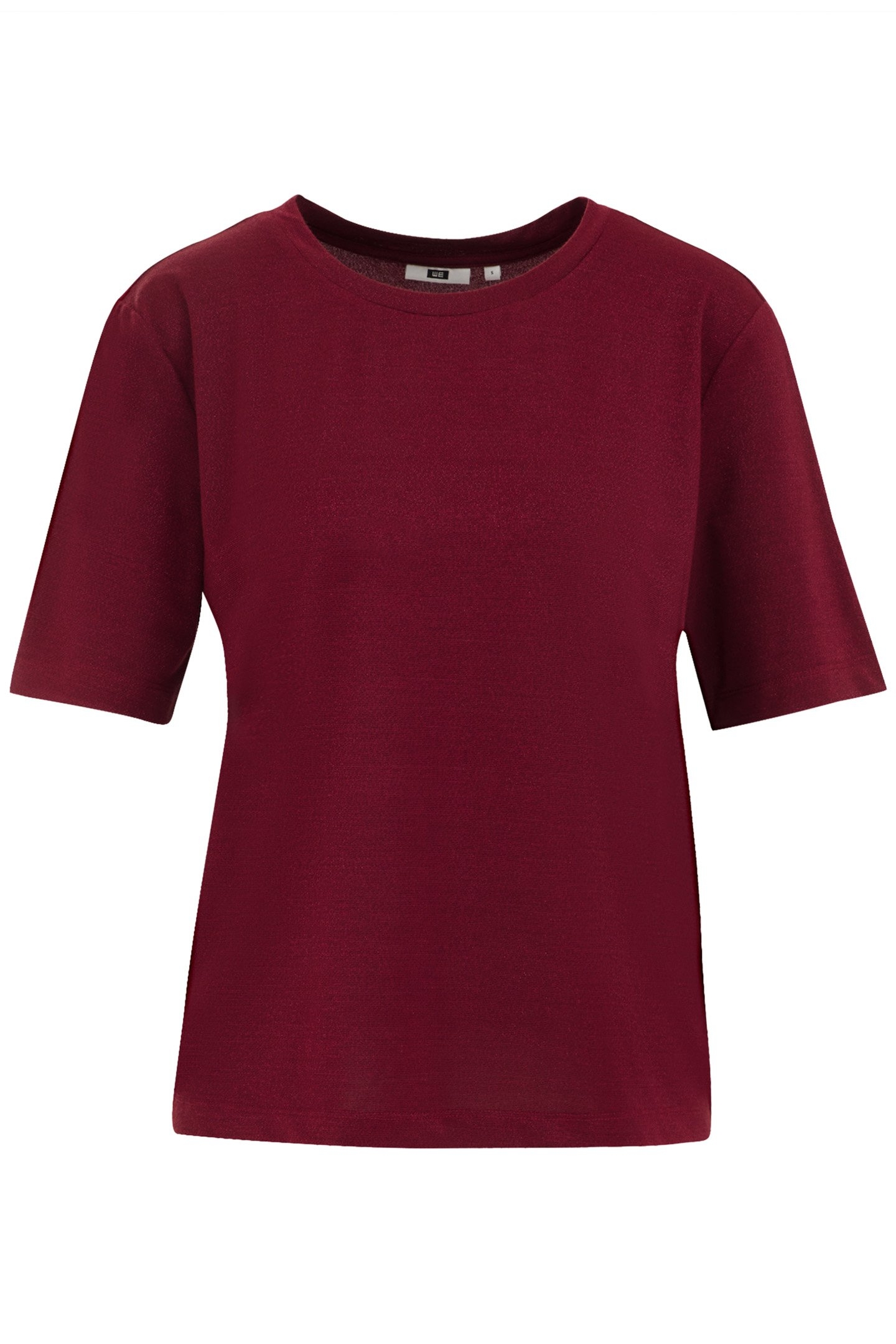 T-SHIRT BURGUNDY RED 4