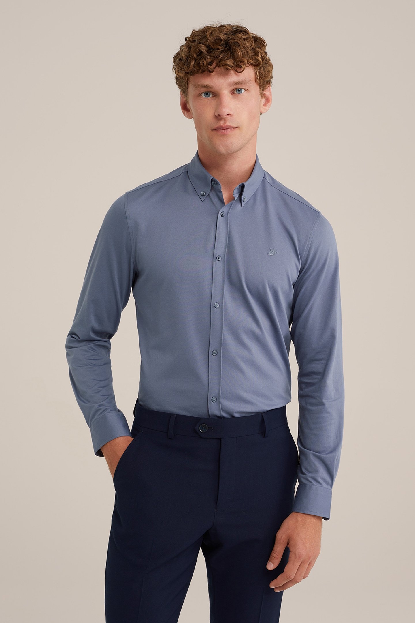 SHIRT GREYISH BLUE 1