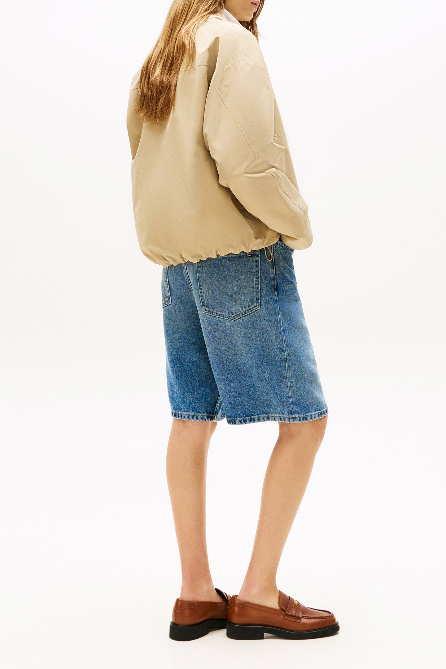 STANDARD FIT BOMBER JACKET BEIGE 3