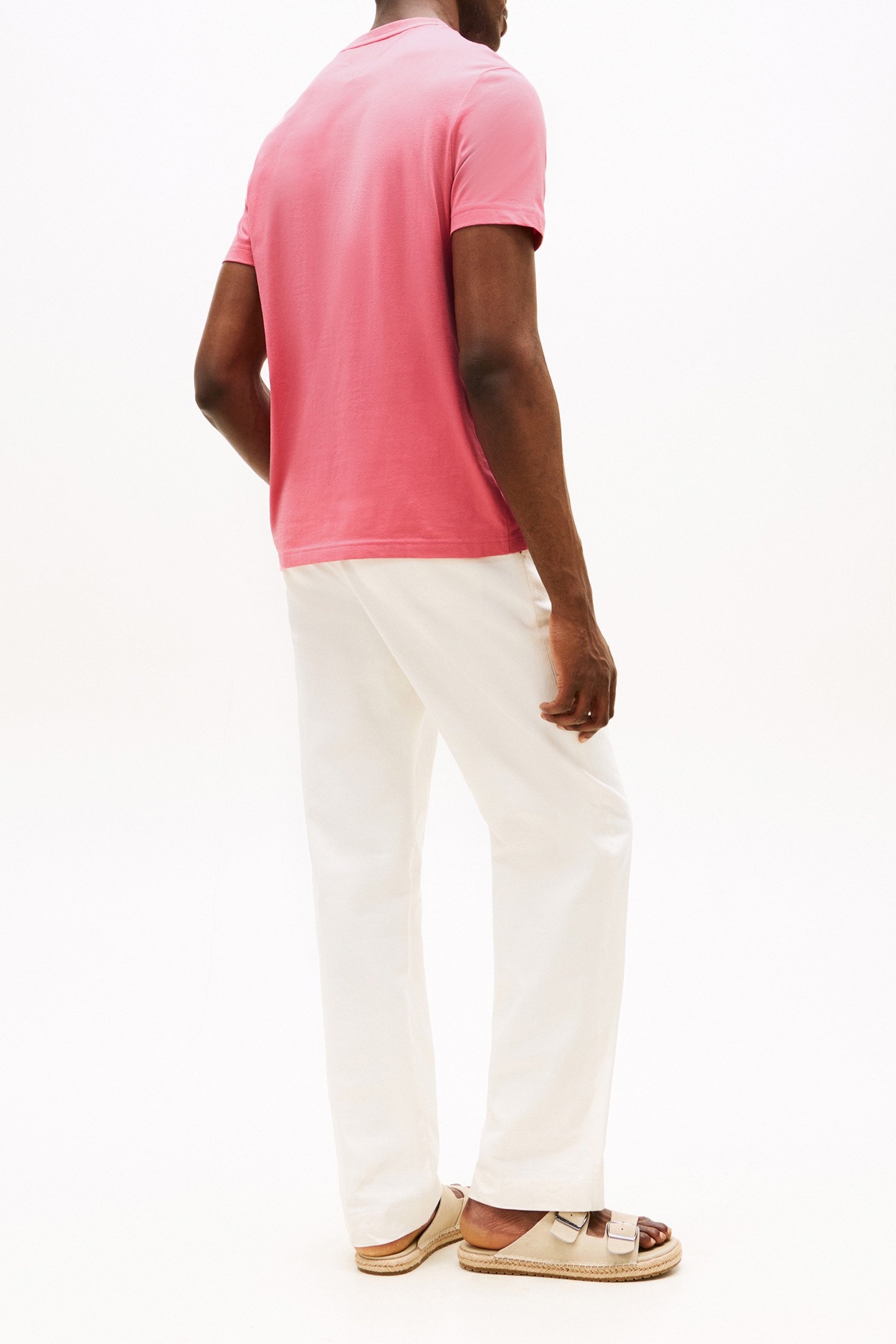 HILFIGER STACK TEE REGULAR FIT T-SHIRT ROZE 3