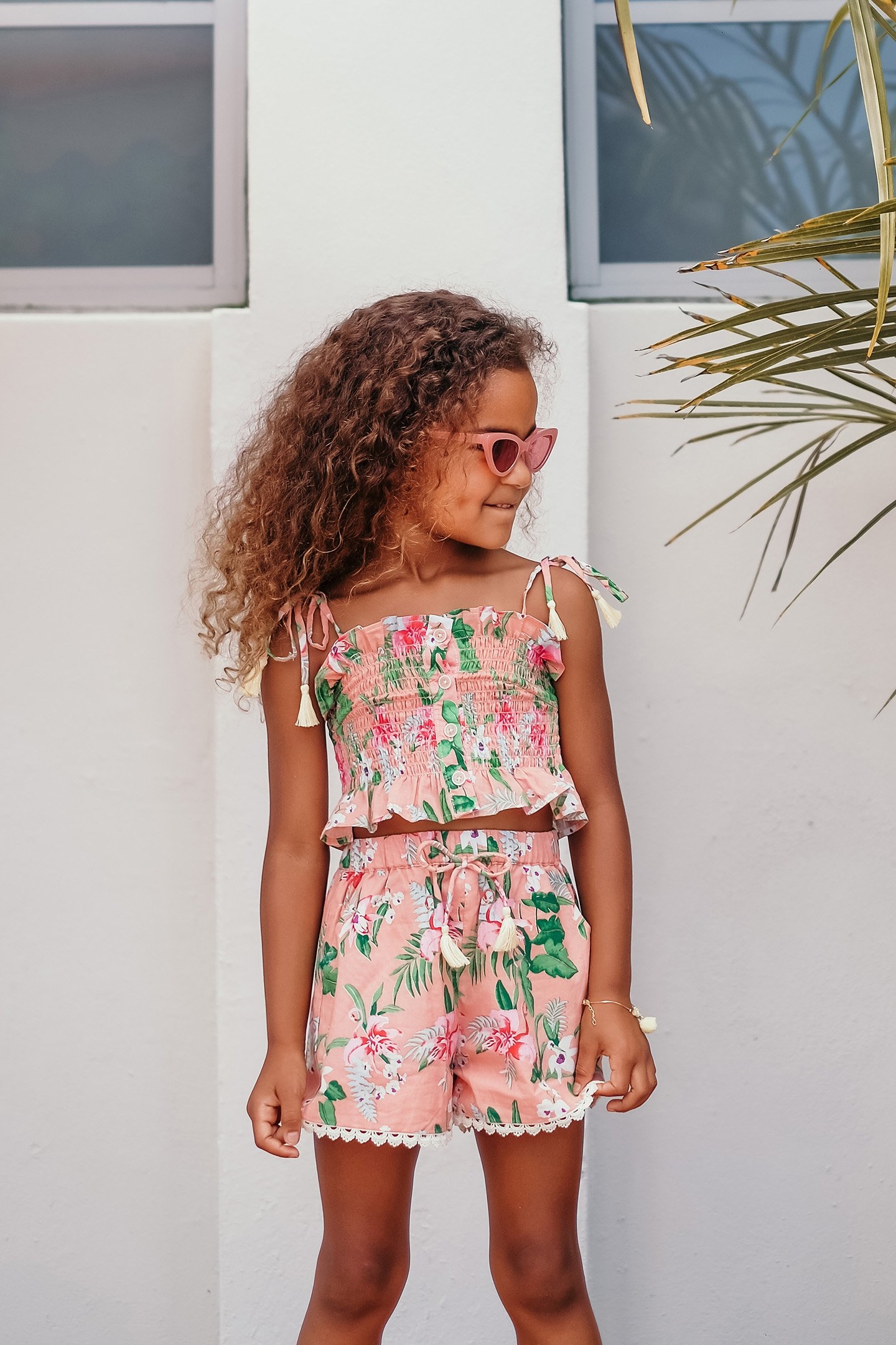 SHORTS VALLALOID SIENNA FLAMINGO 1