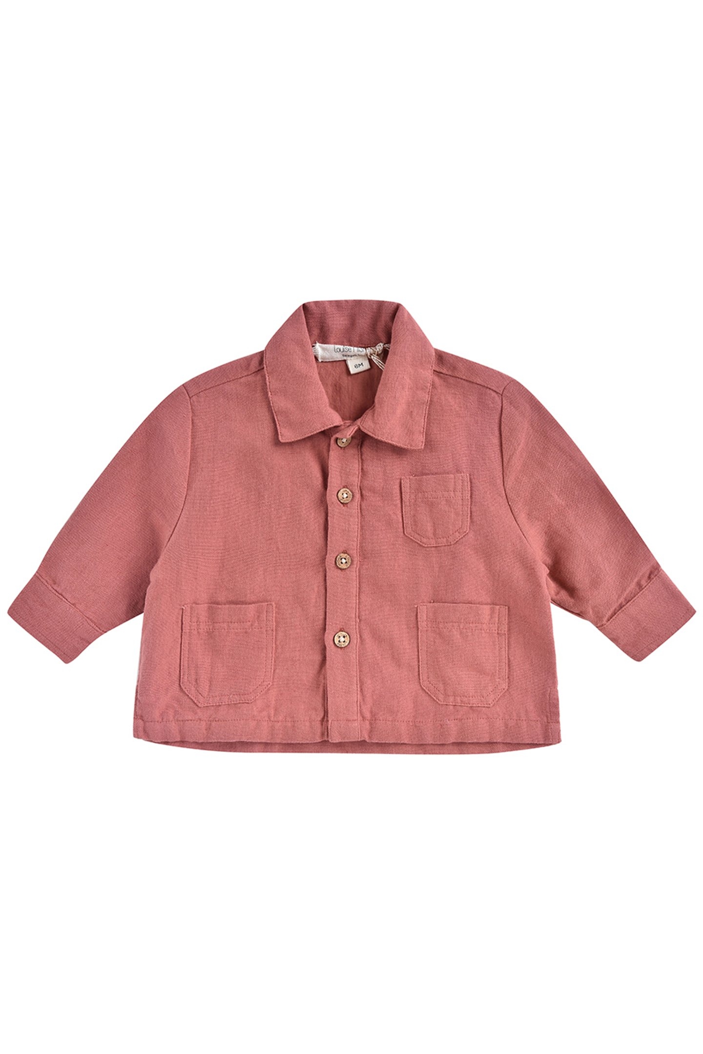 OVERSHIRT AKIRI TERRACOTA 1