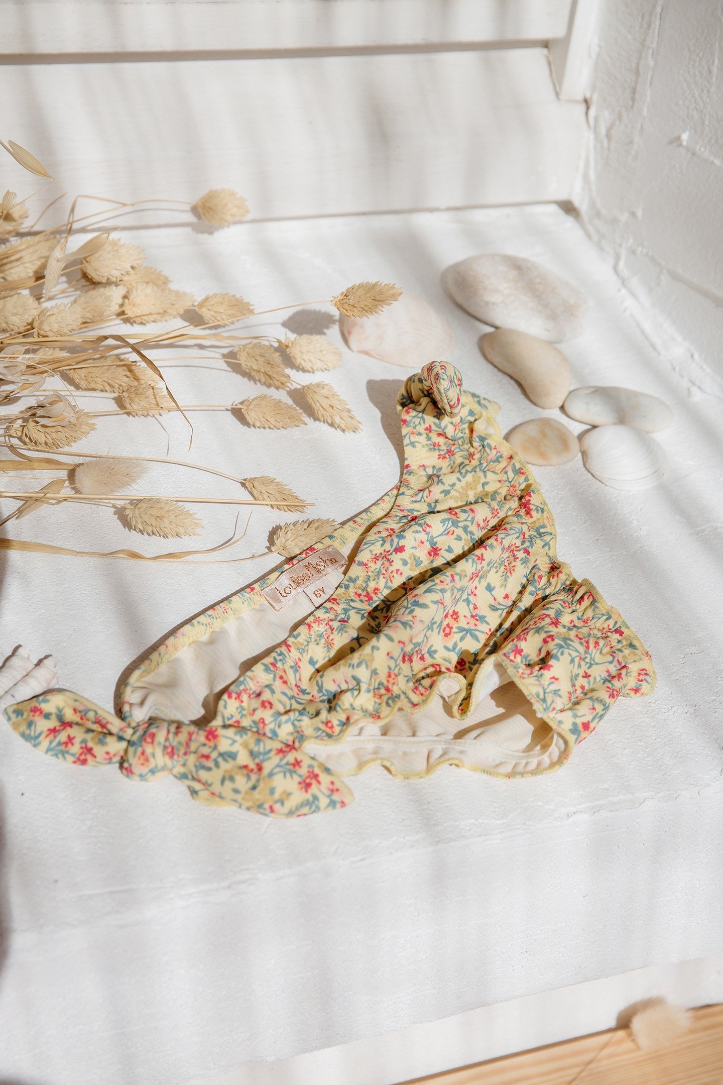 PANTIES ZACA YELLOW SPRING FLOWER 5