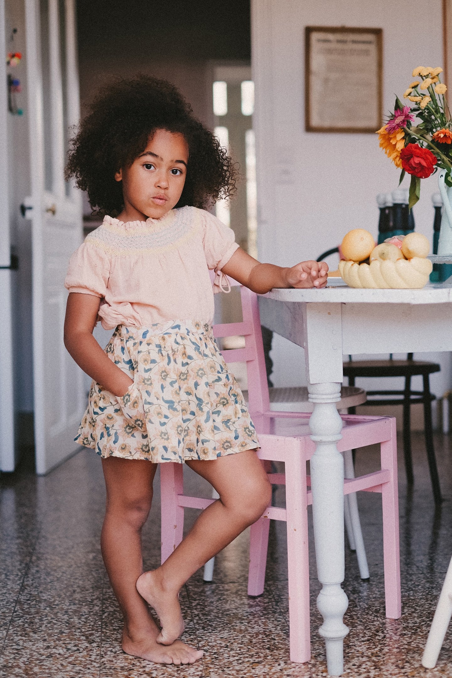 BLOUSE TYRA SIENNA PLUMETIS 2