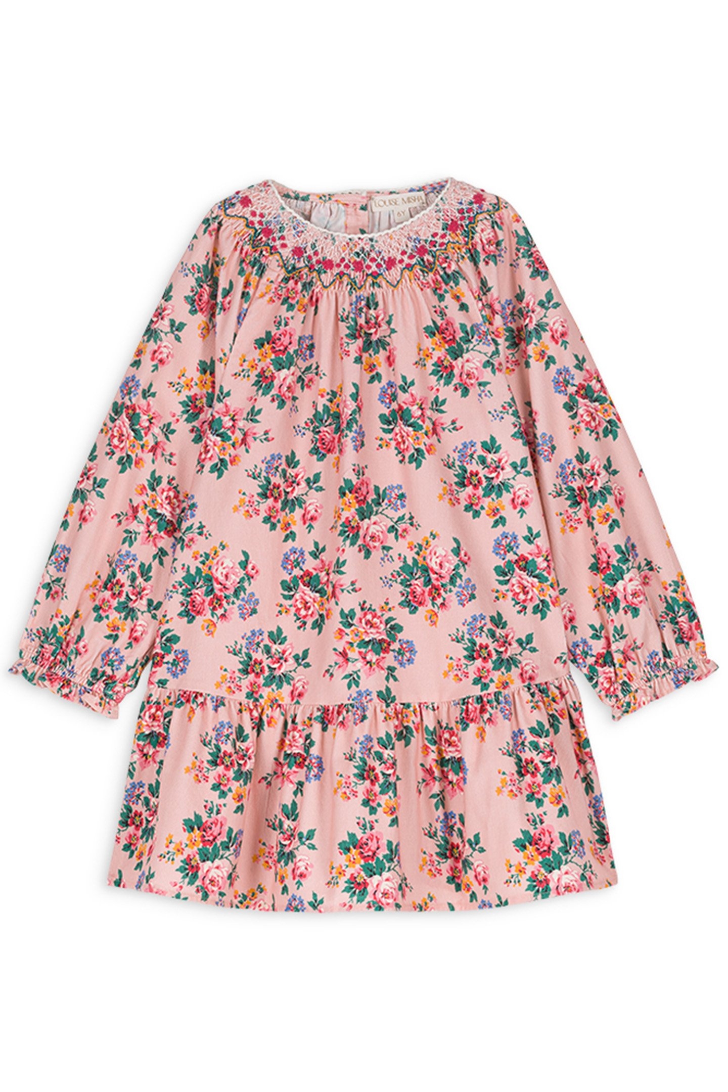 DRESS BAHYA PINK SEYLAN FLOWERS 1