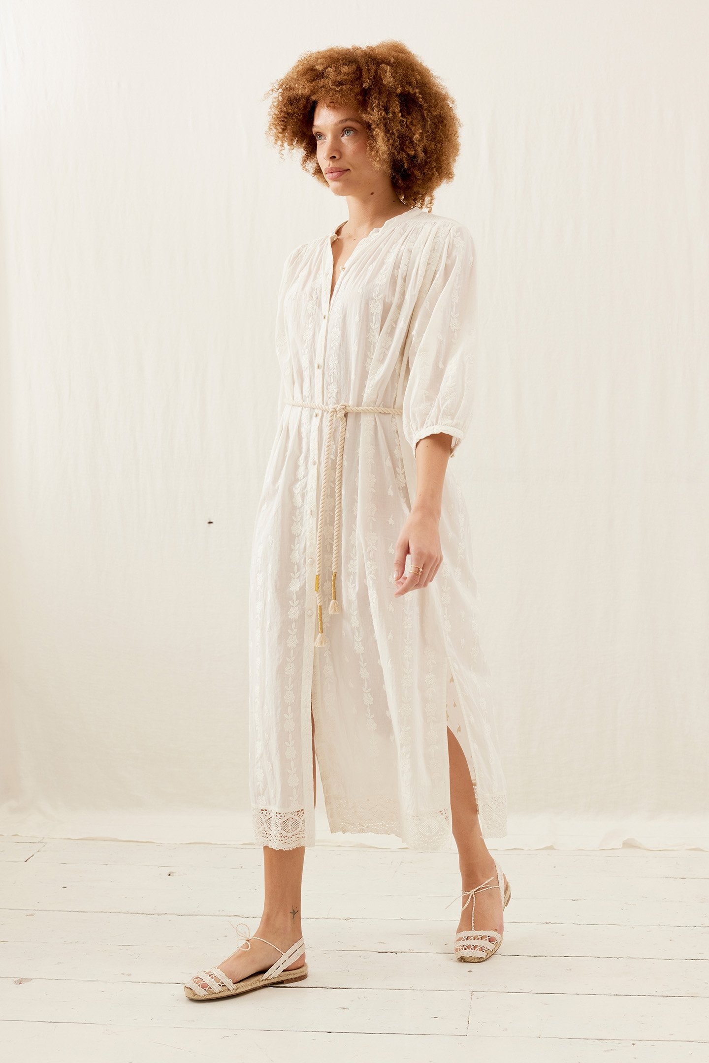 DRESS PALINA OFF WHITE 2