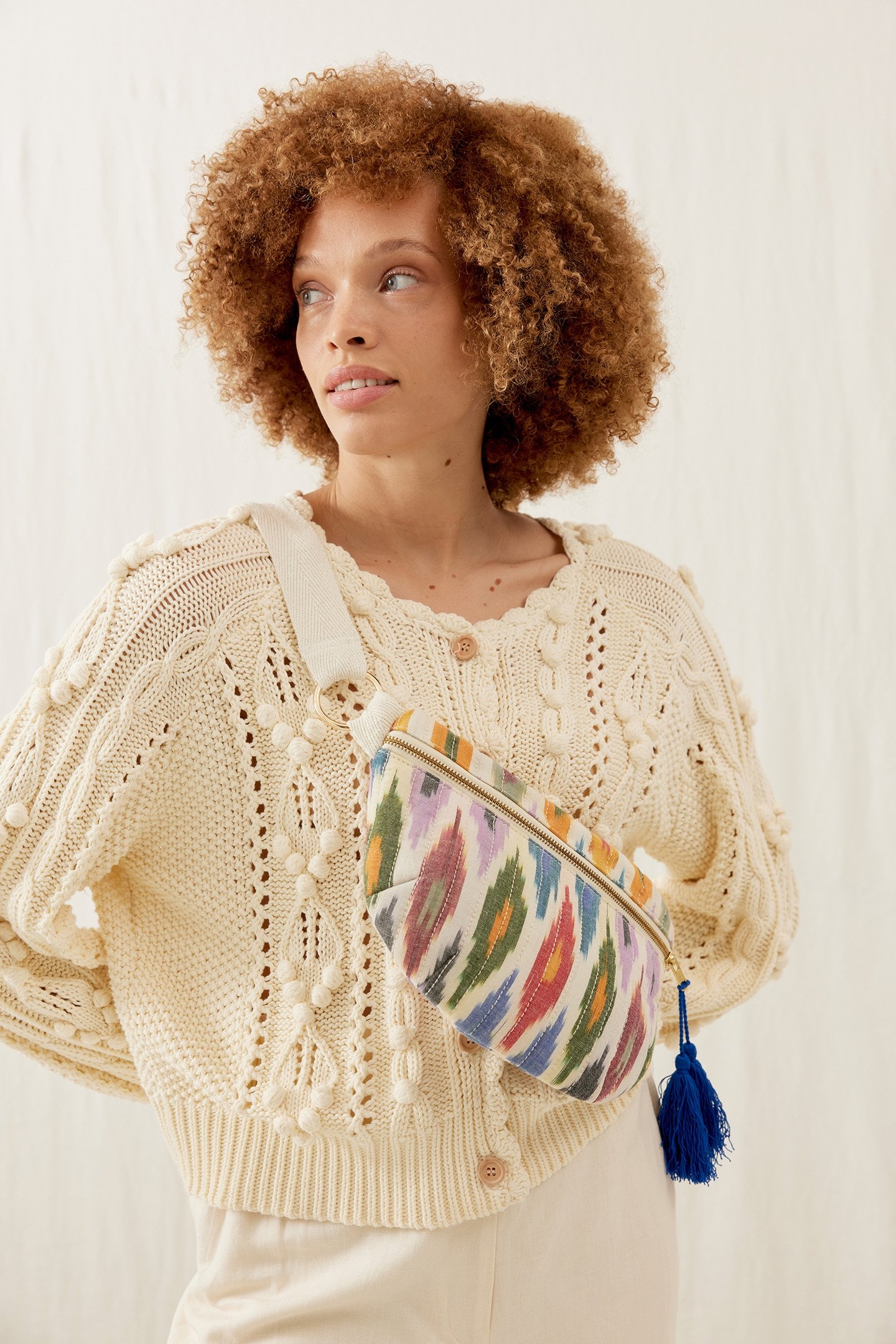 WAIST BAG GABY RAINBOW IKAT MULTICO 2