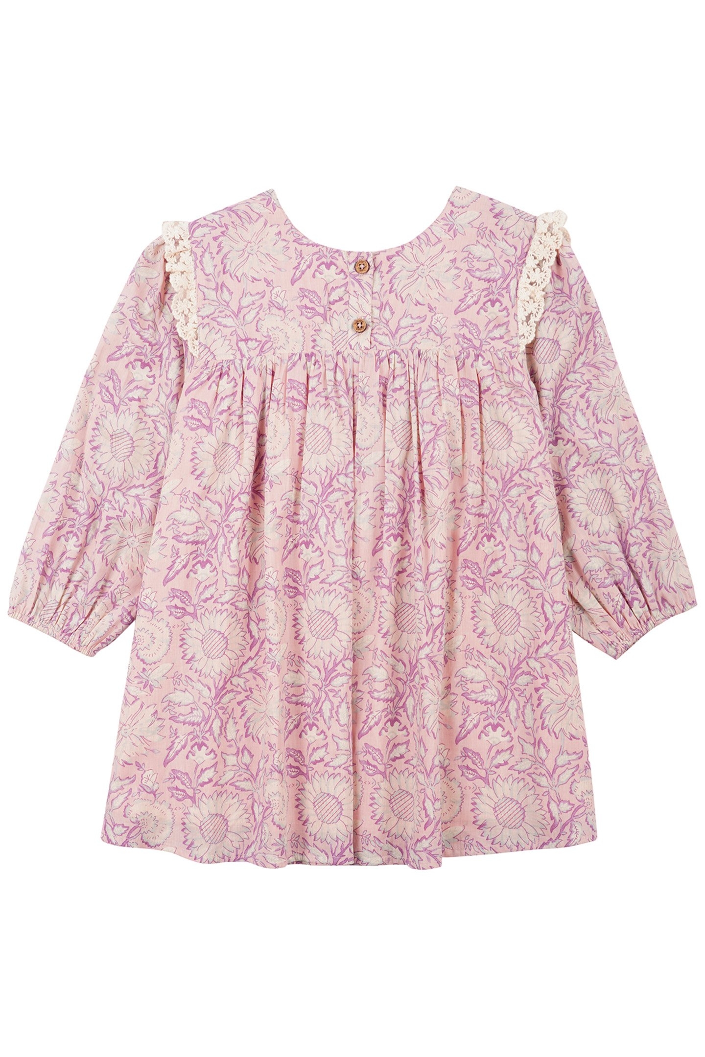 DRESS ARINOLA PINK DAISY GARDEN 3