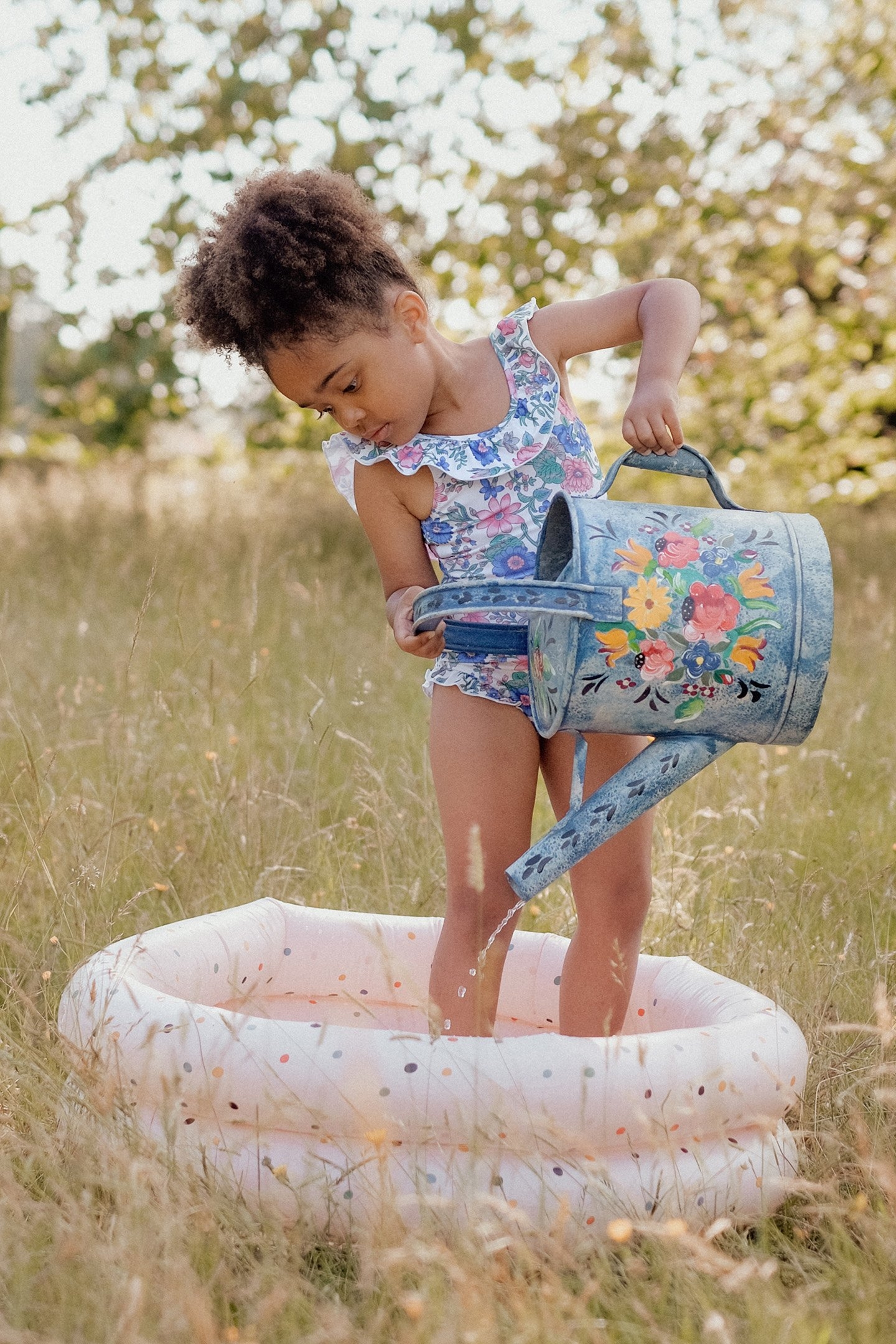 BATHING SUIT ANDREA BLUE SUMMER MEADOW 4