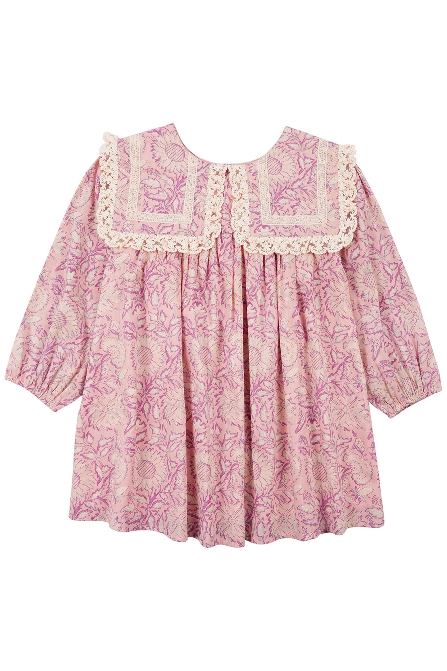 DRESS ARINOLA PINK DAISY GARDEN 2