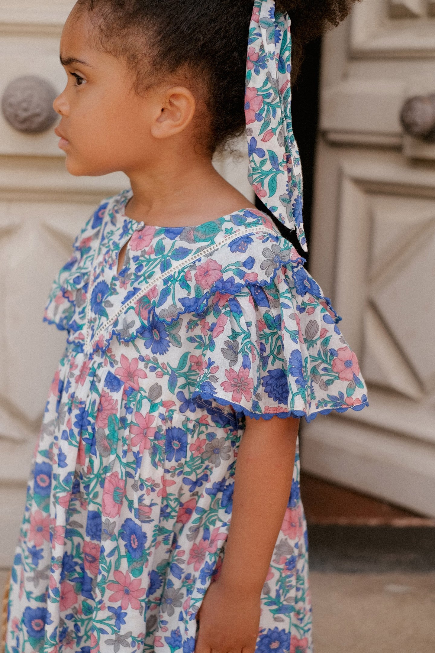 DRESS SILOE BLUE SUMMER MEADOW 6