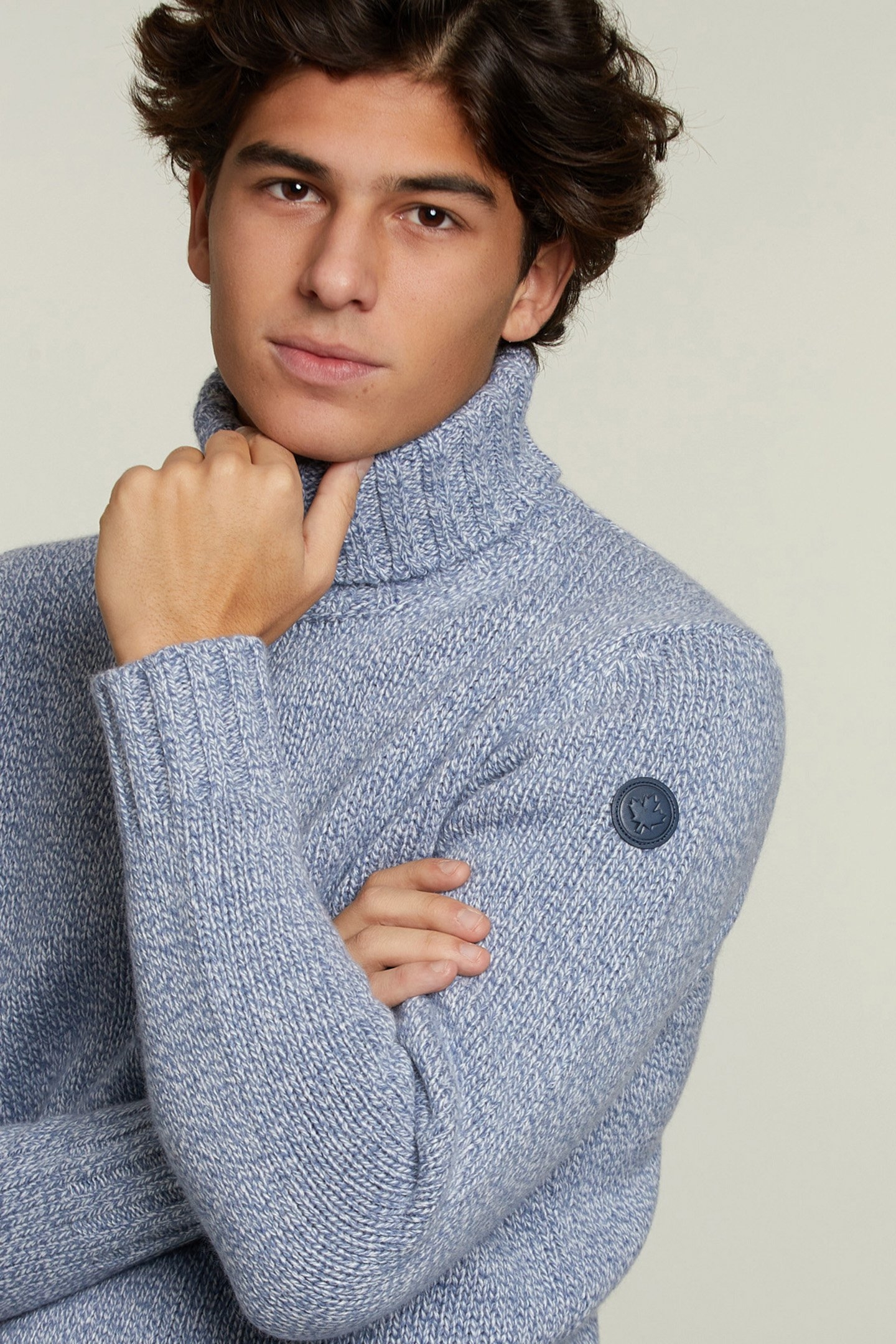 CUSTOM FIT WOOL-CASHMERE SWEATER JEANS MIX 4